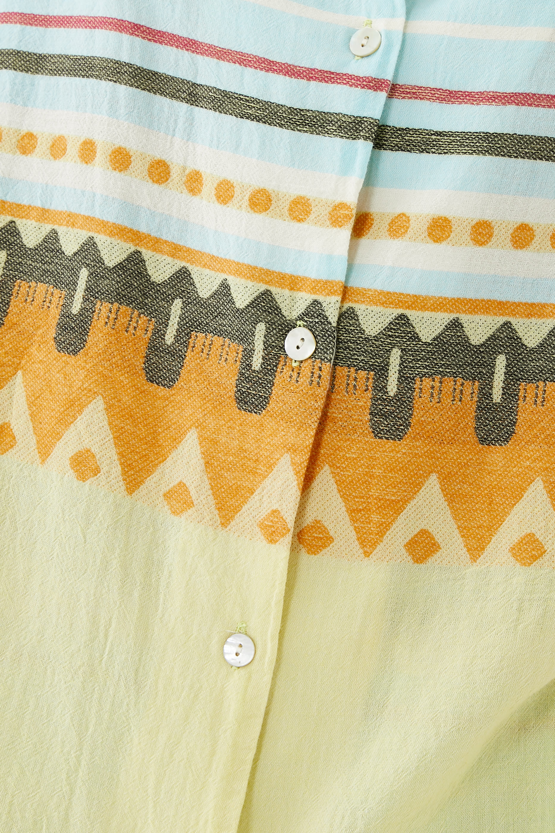 قميص بنقشة زاكار قطن