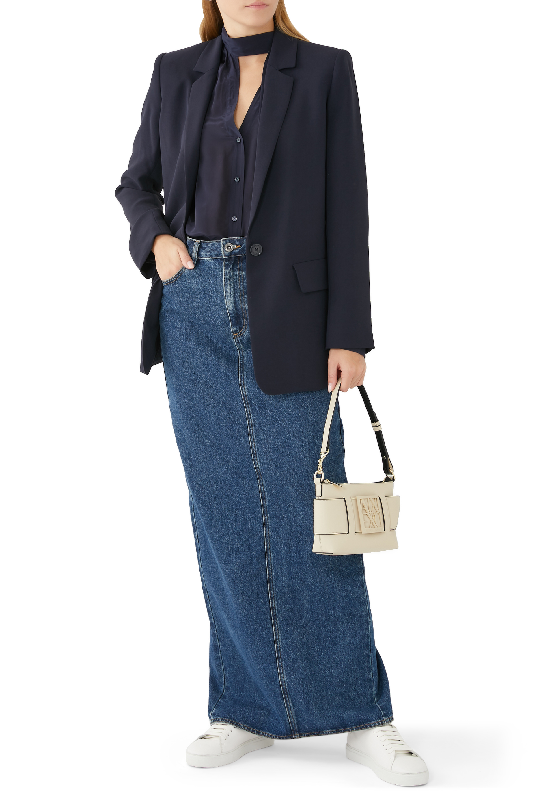  حقيبة كتف بشعار الماركة