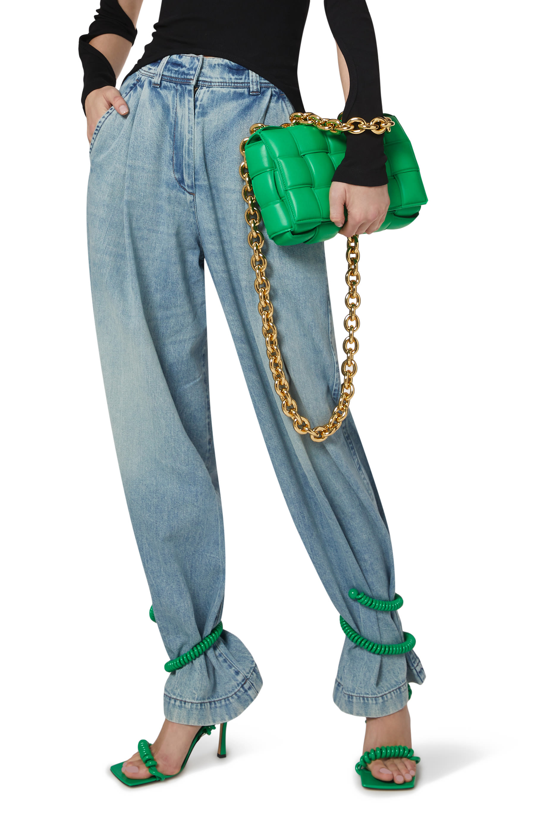 حقيبة كروس كاسيت بسلسلة