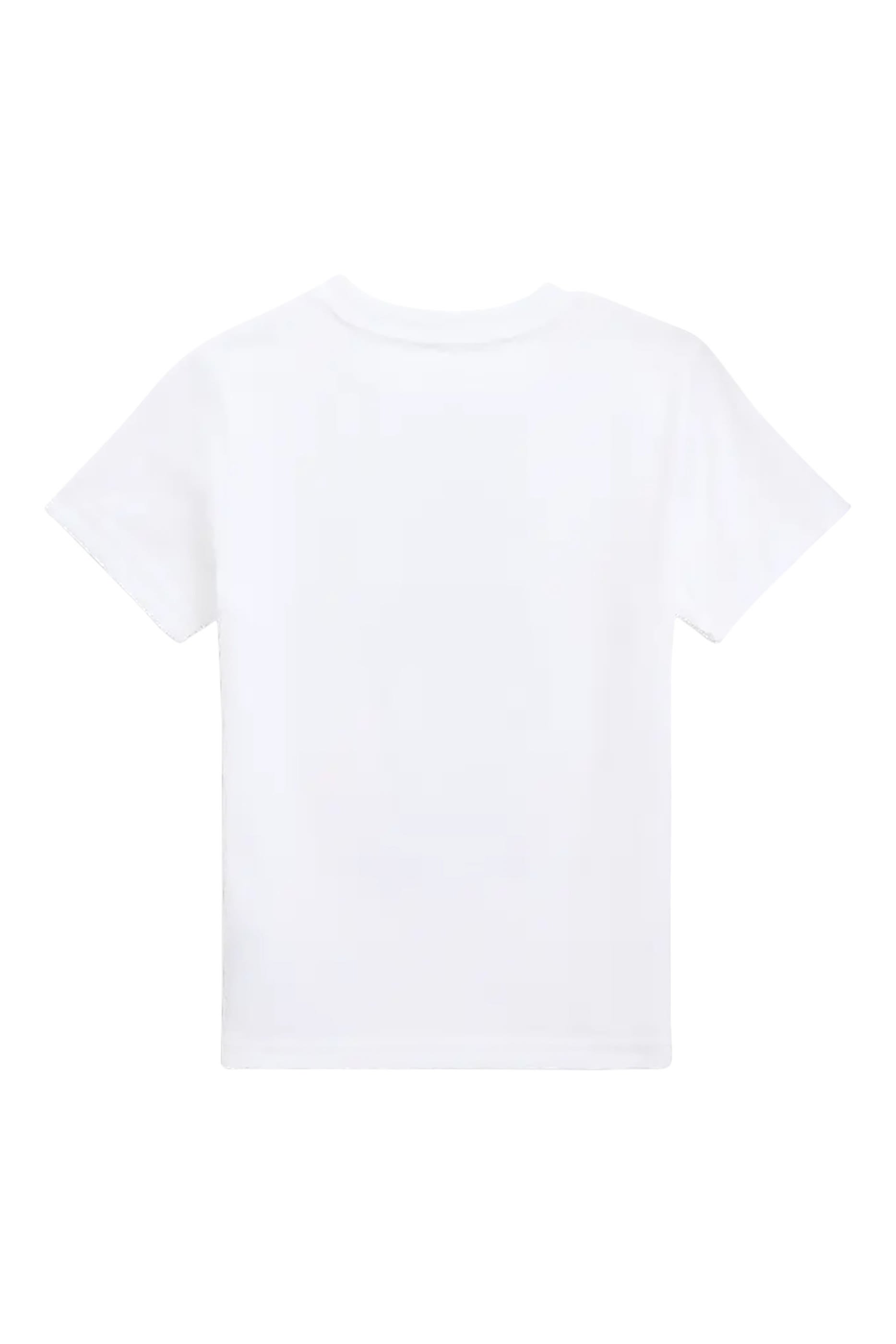 تيشيرت بتطريز الدب بولو قطن جيرسيه للأطفال