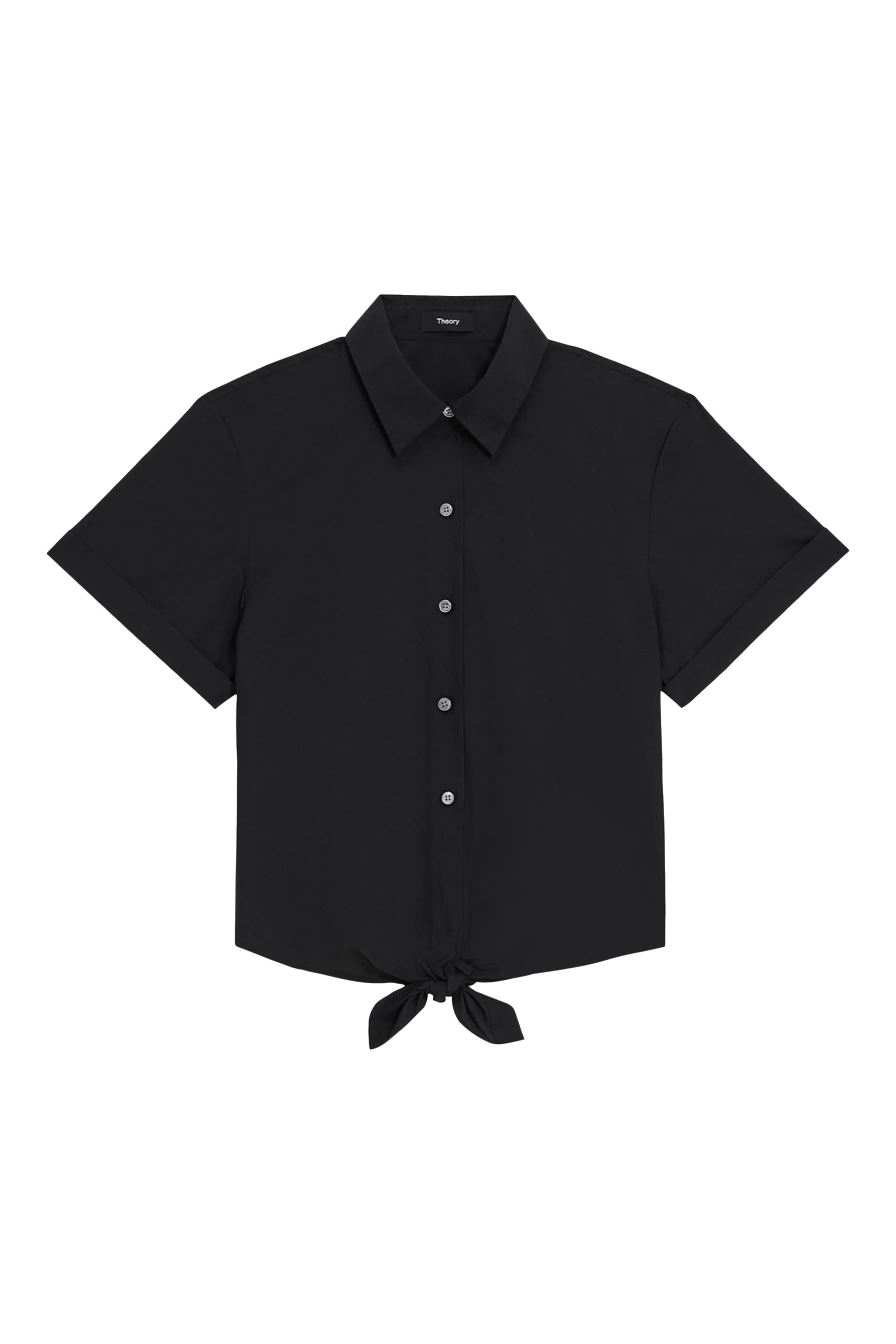 قميص بربطة في الأمام