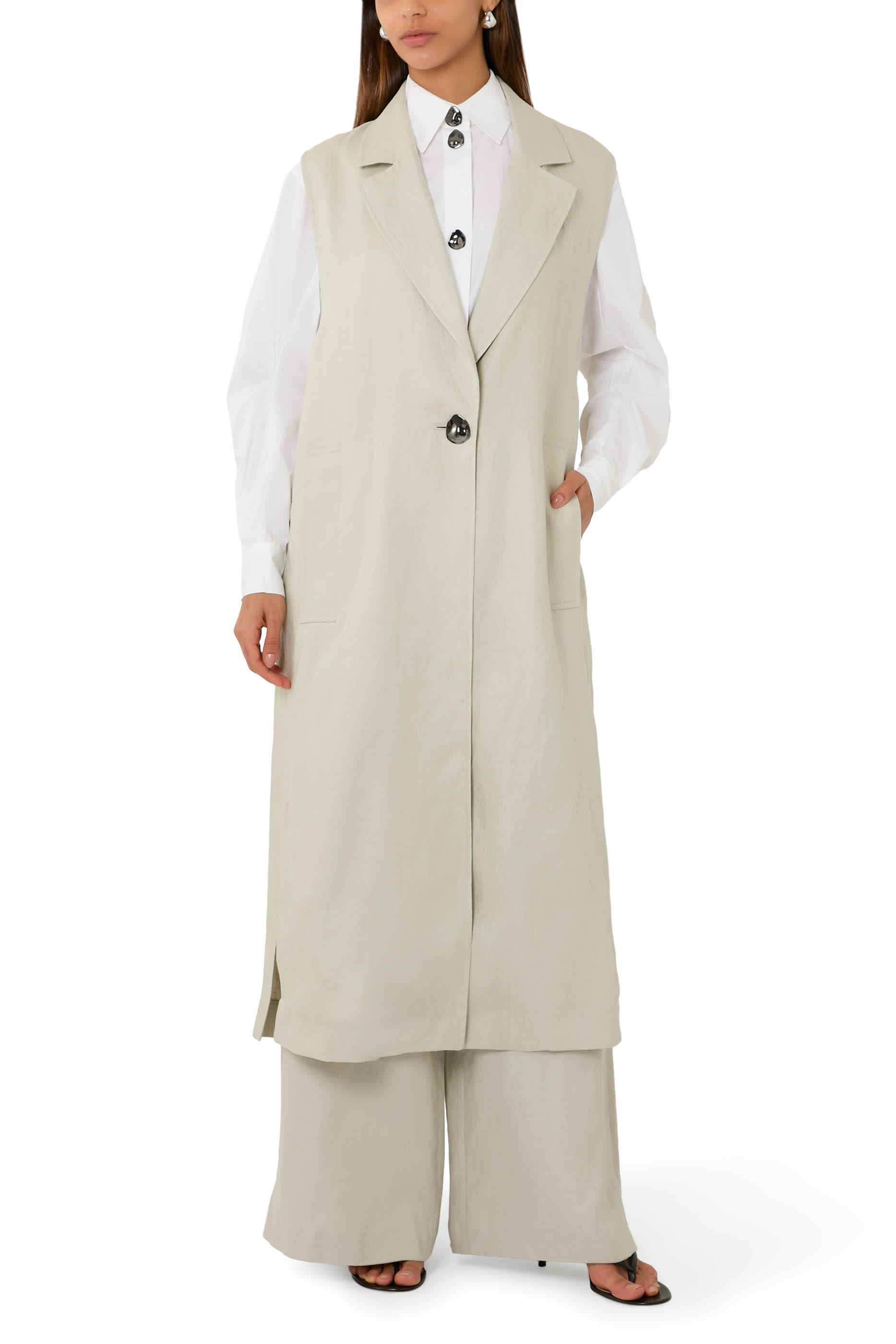 معطف ترنش ديكونستركتد