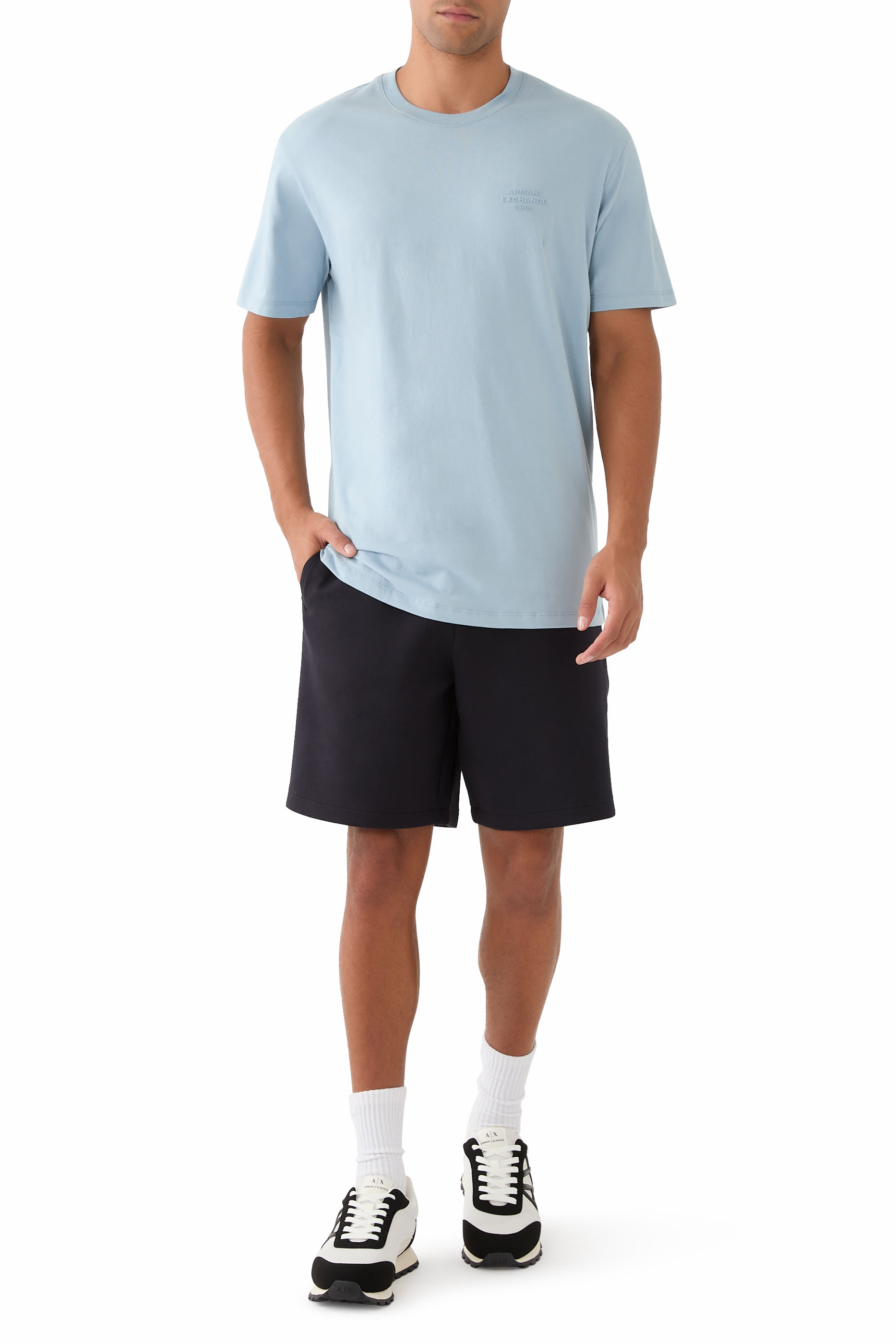 تيشيرت بحروف شعار الماركة جيرسيه