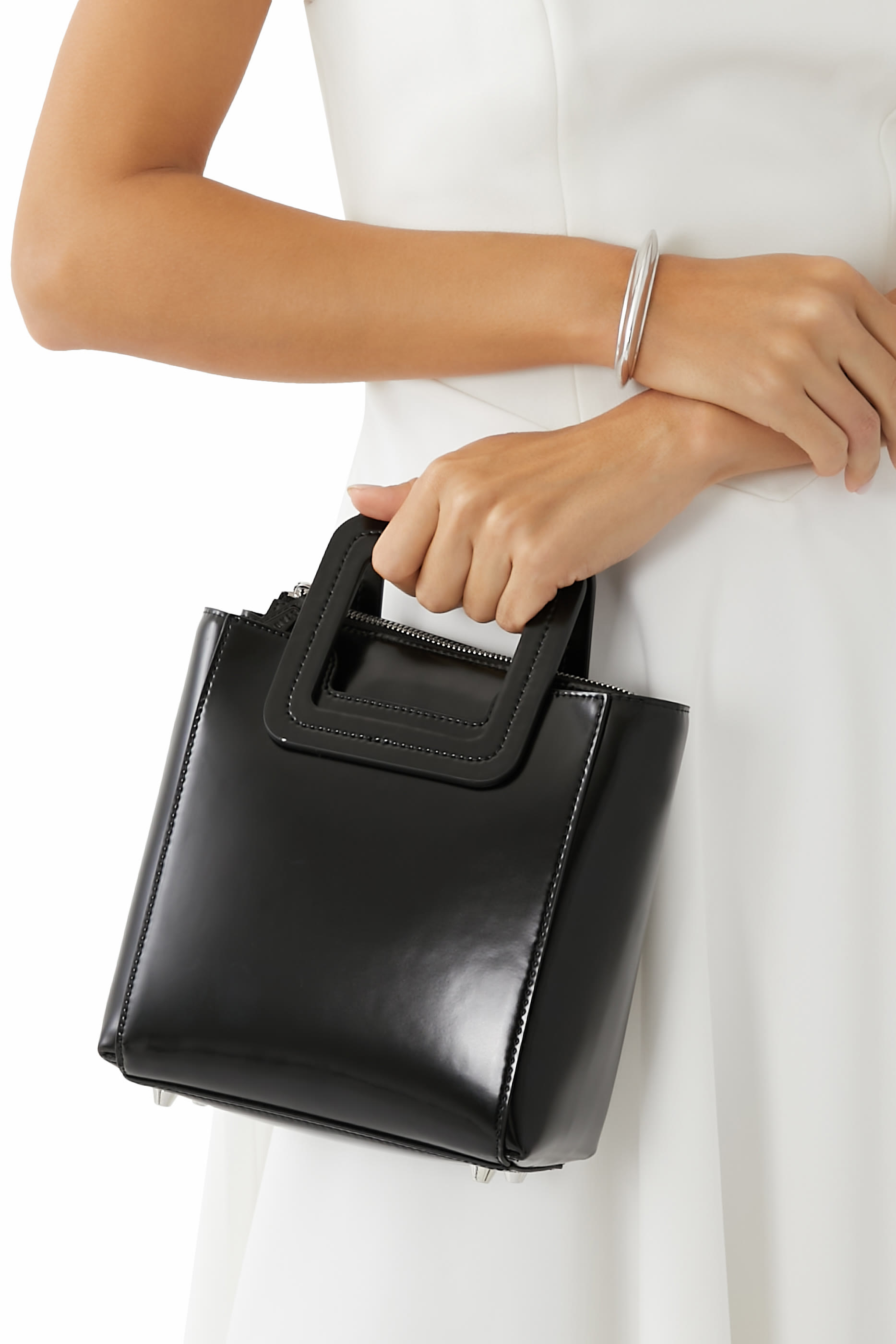 حقيبة يد شيرلي صغيرة جلد