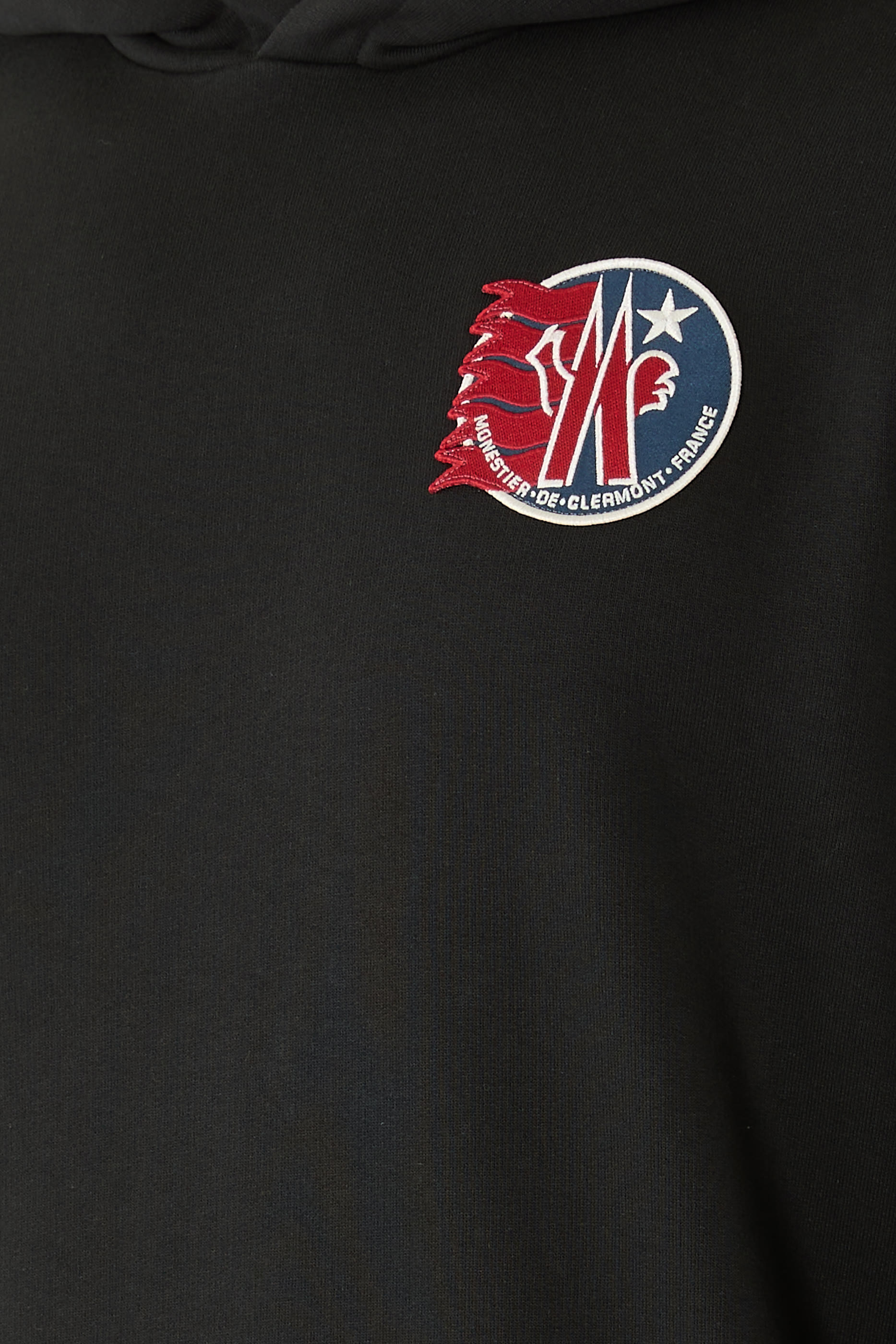 هودي مزين برقعة النجمة قطن