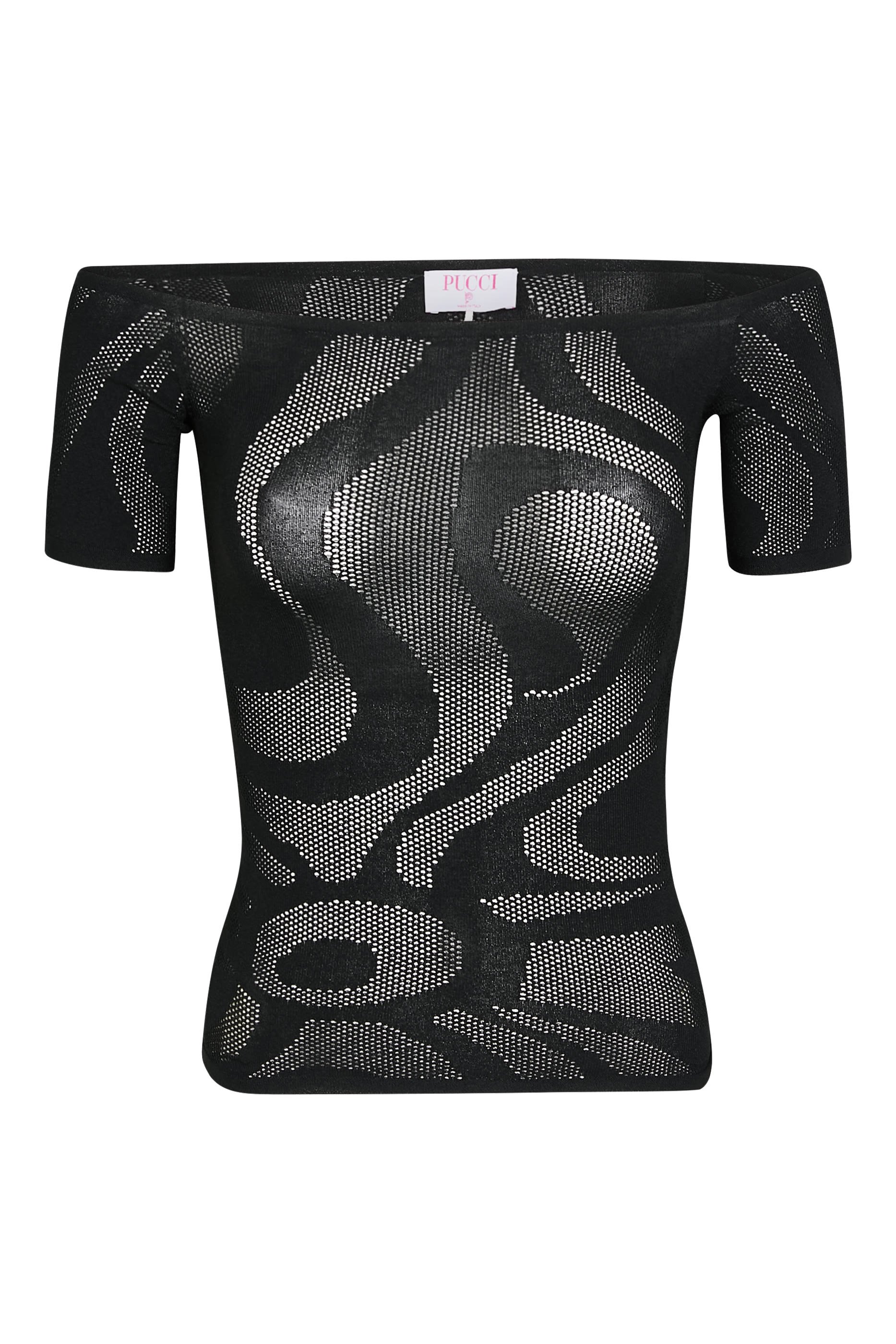 بلوزة منسوجة مارمو بلا حياكة