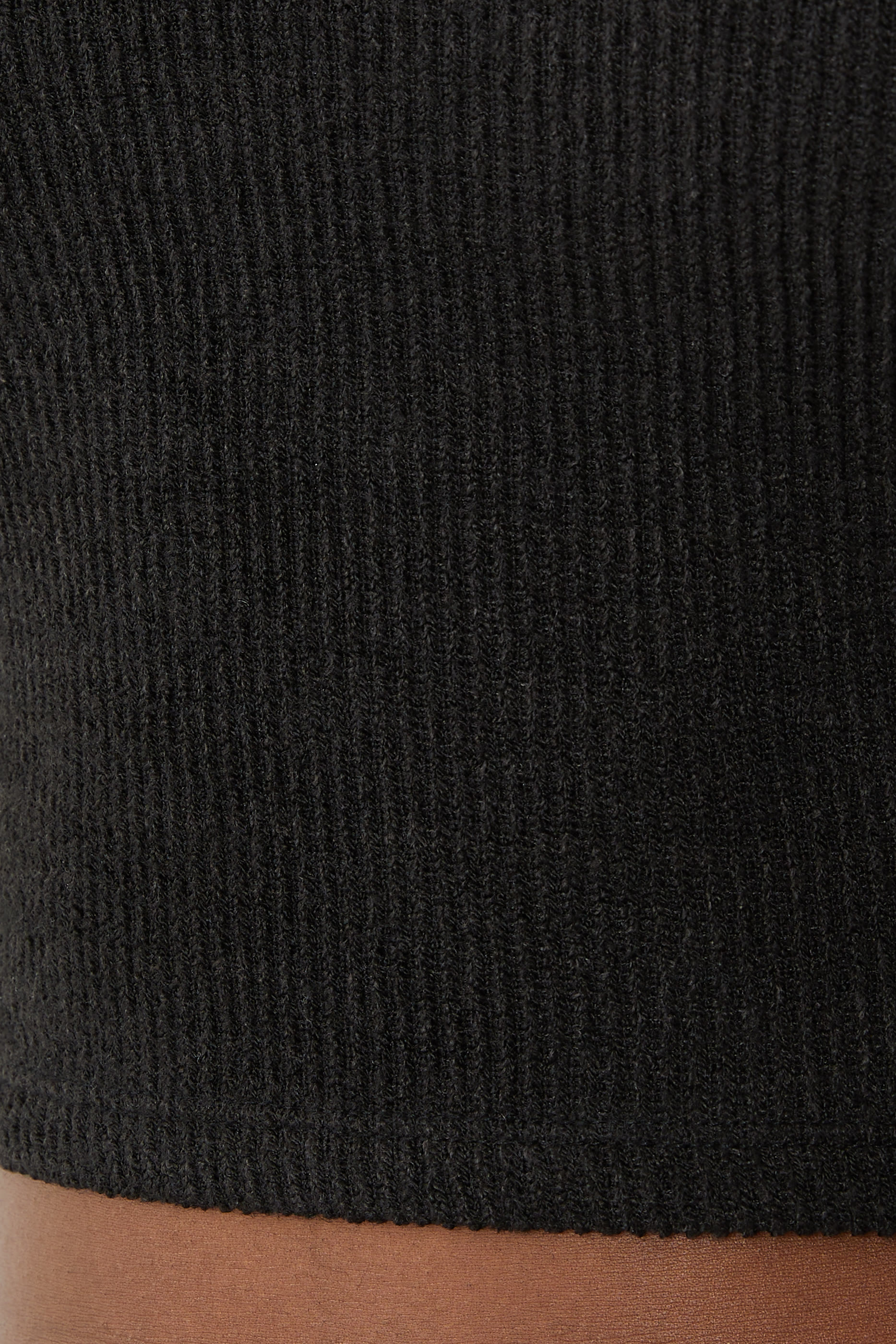 بلوزة ويلنس قصيرة نسيج مضلع جيرسيه