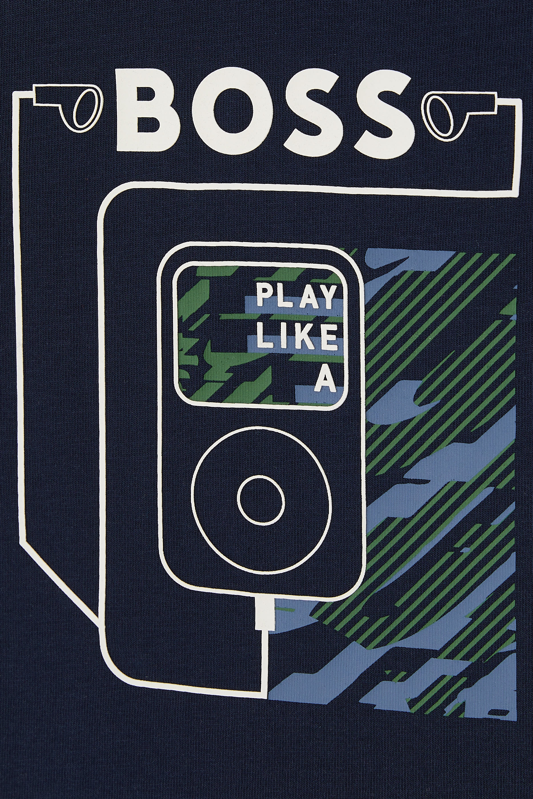 تيشيرت بطبعات شعار الماركة للأطفال