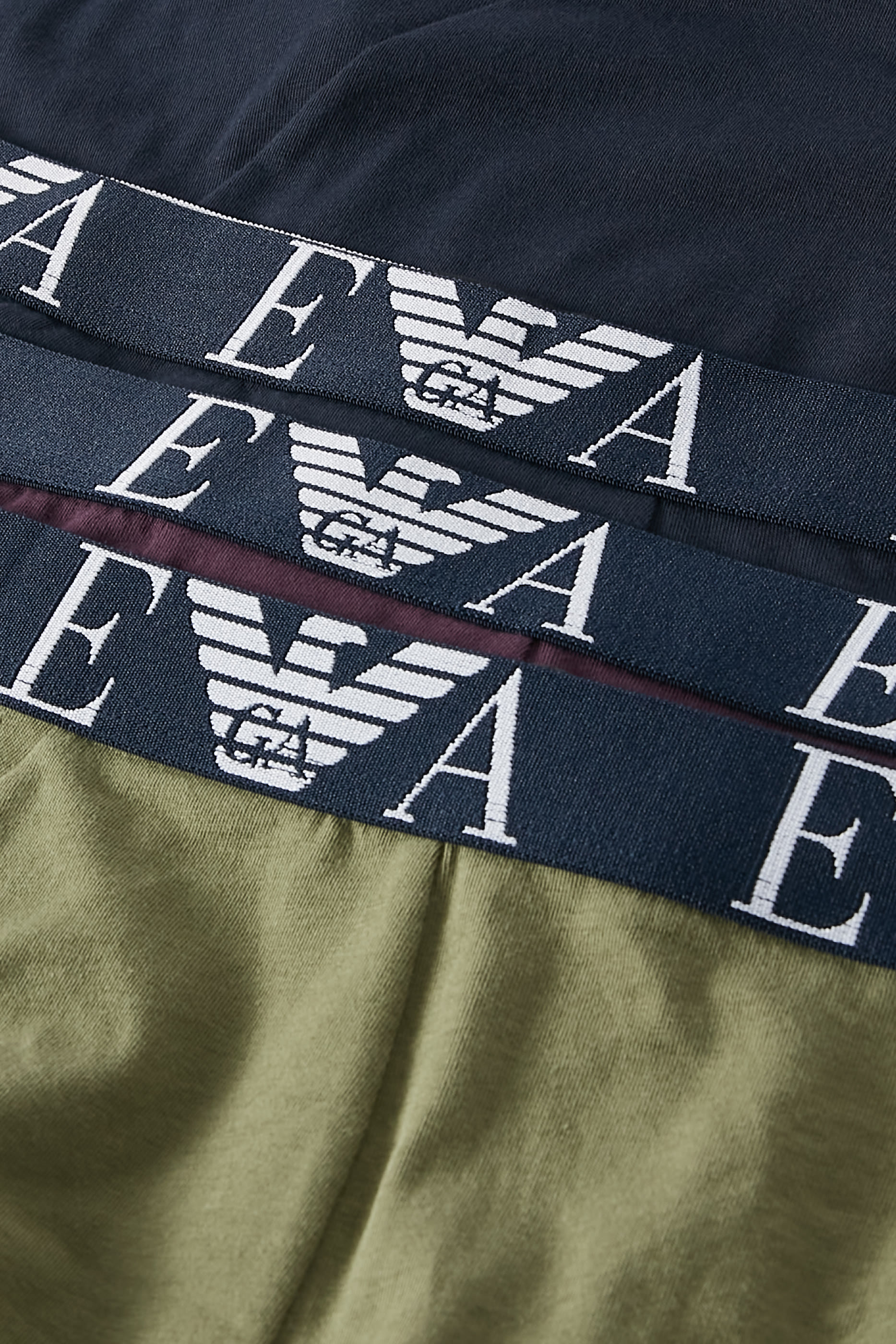 طقم بوكسر بشعار الماركة، 3 قطع