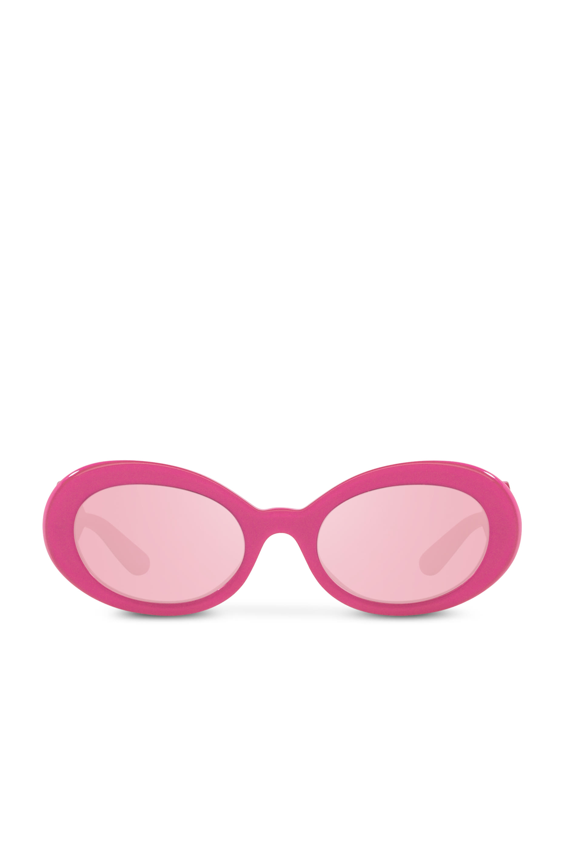 نظارة شمسية بشعار حرفي الماركة بتصميم متقاطع