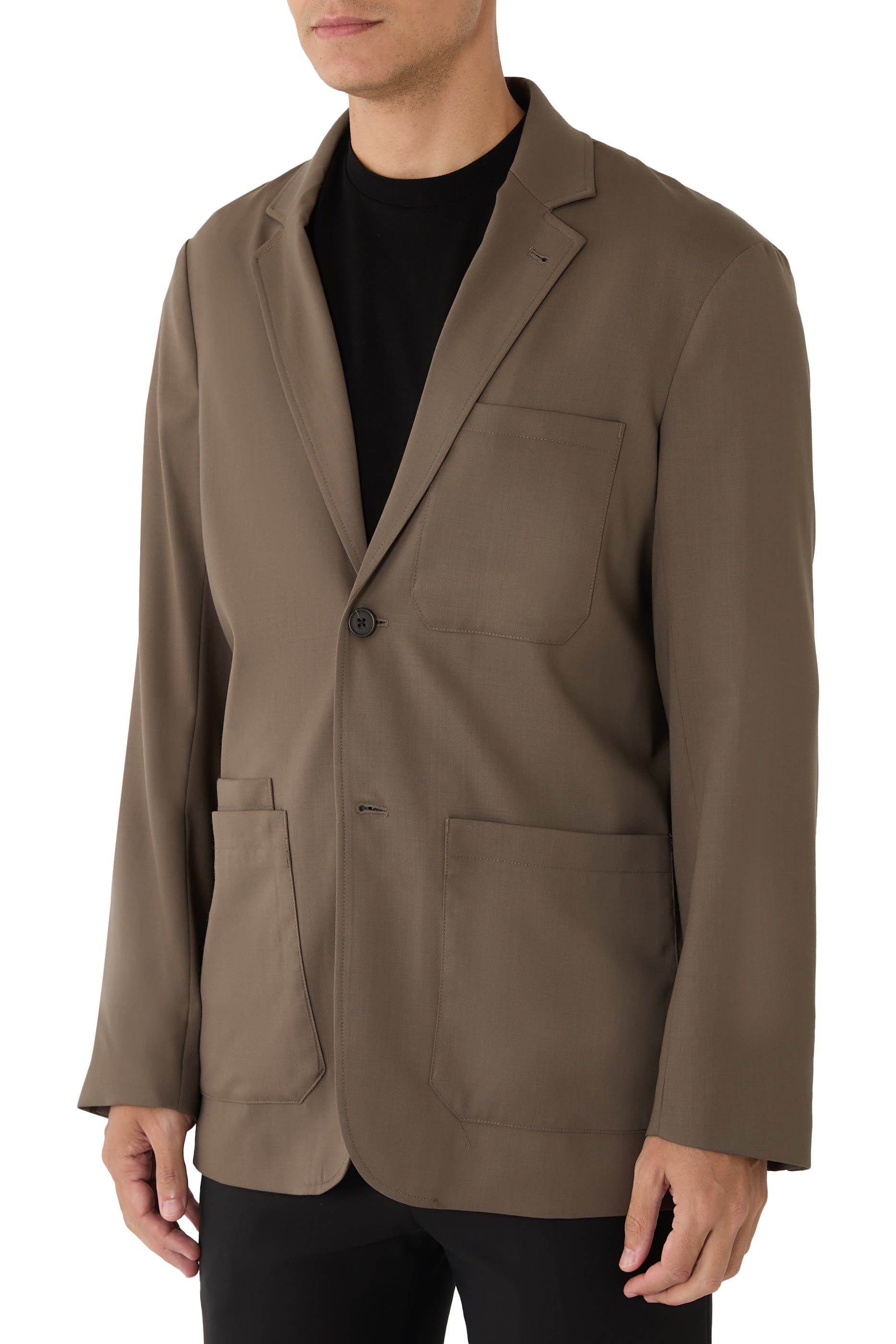 Single-Breasted Jacket 