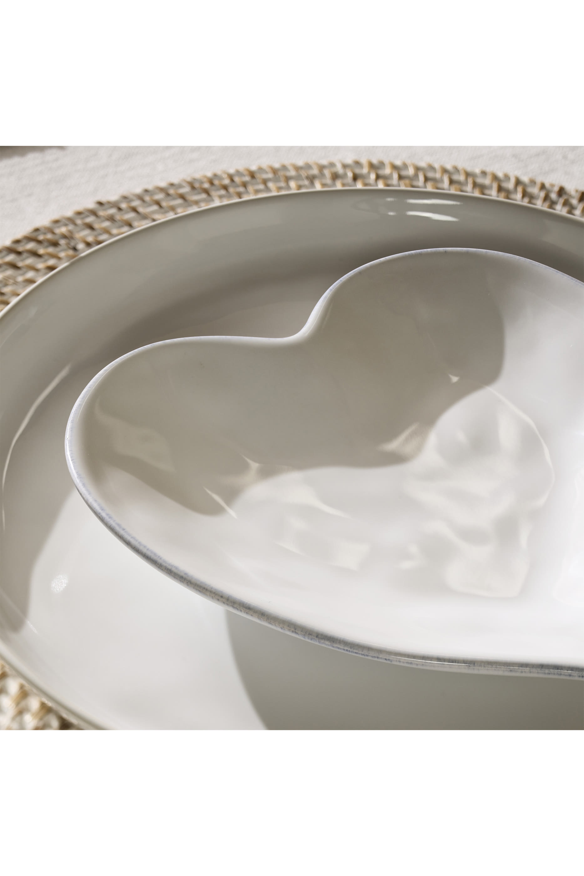 طبق بورتو بتصميم قلب&ndash; صغير