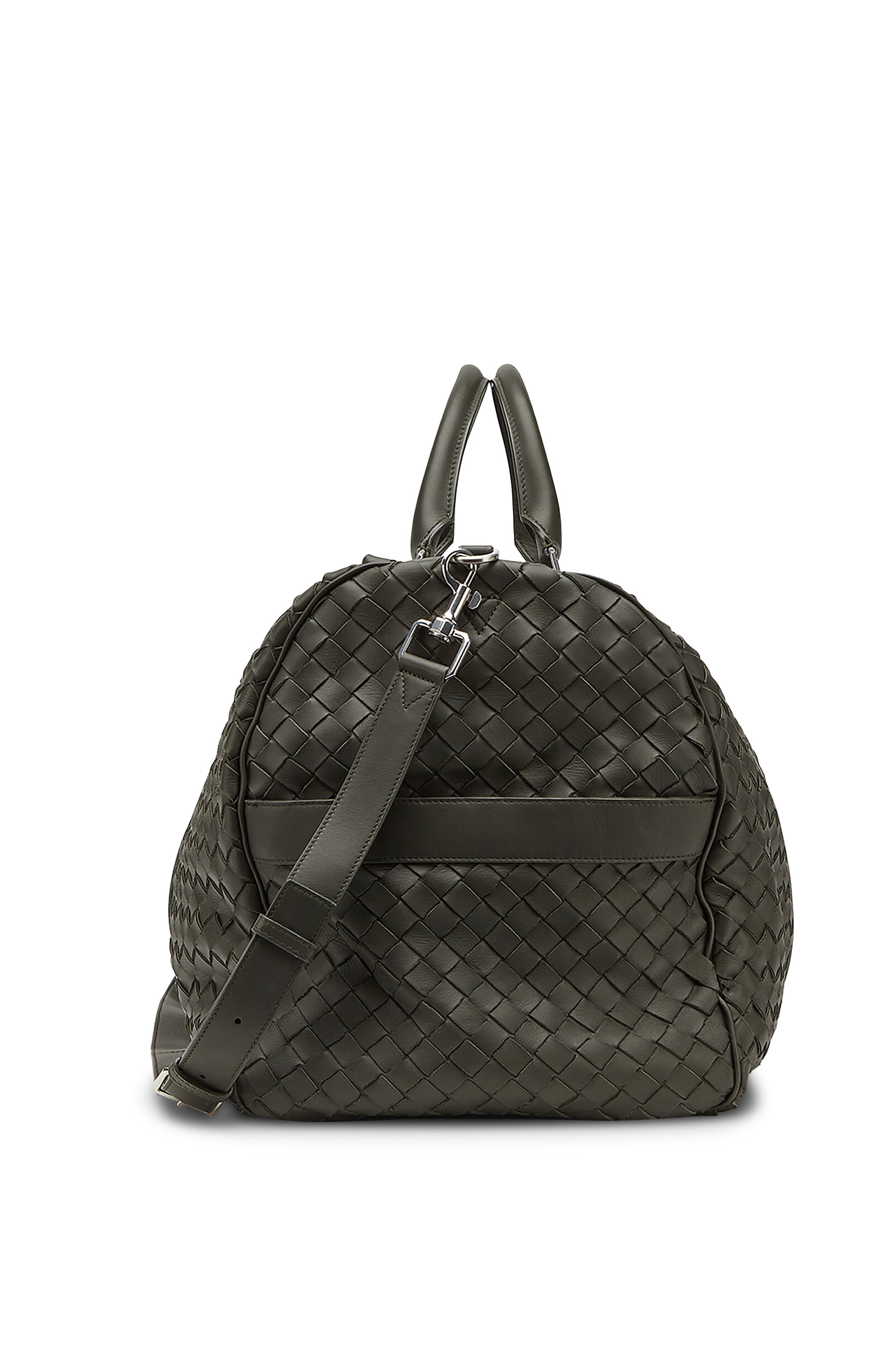 حقيبة دافل كلاسيك كبيرة بتصميم مجدول