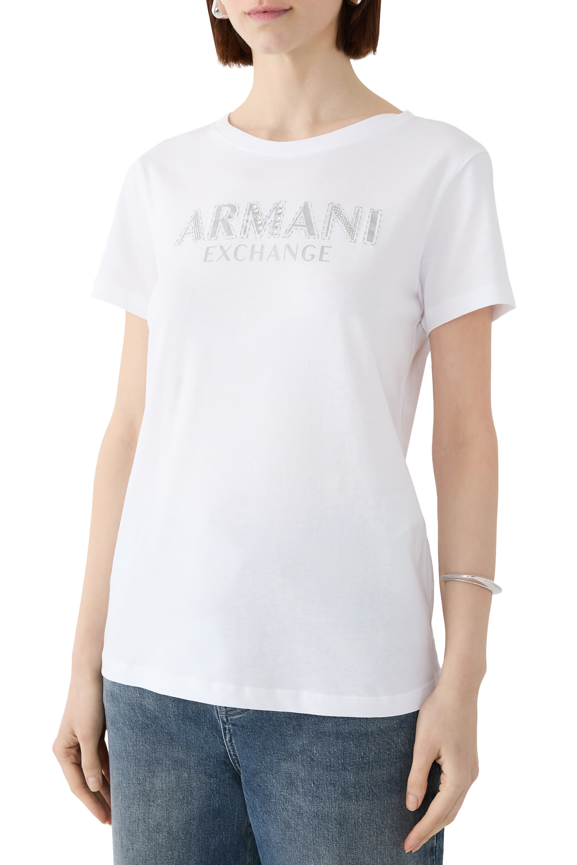 تيشيرت غريد بشعار الماركة جيرسيه