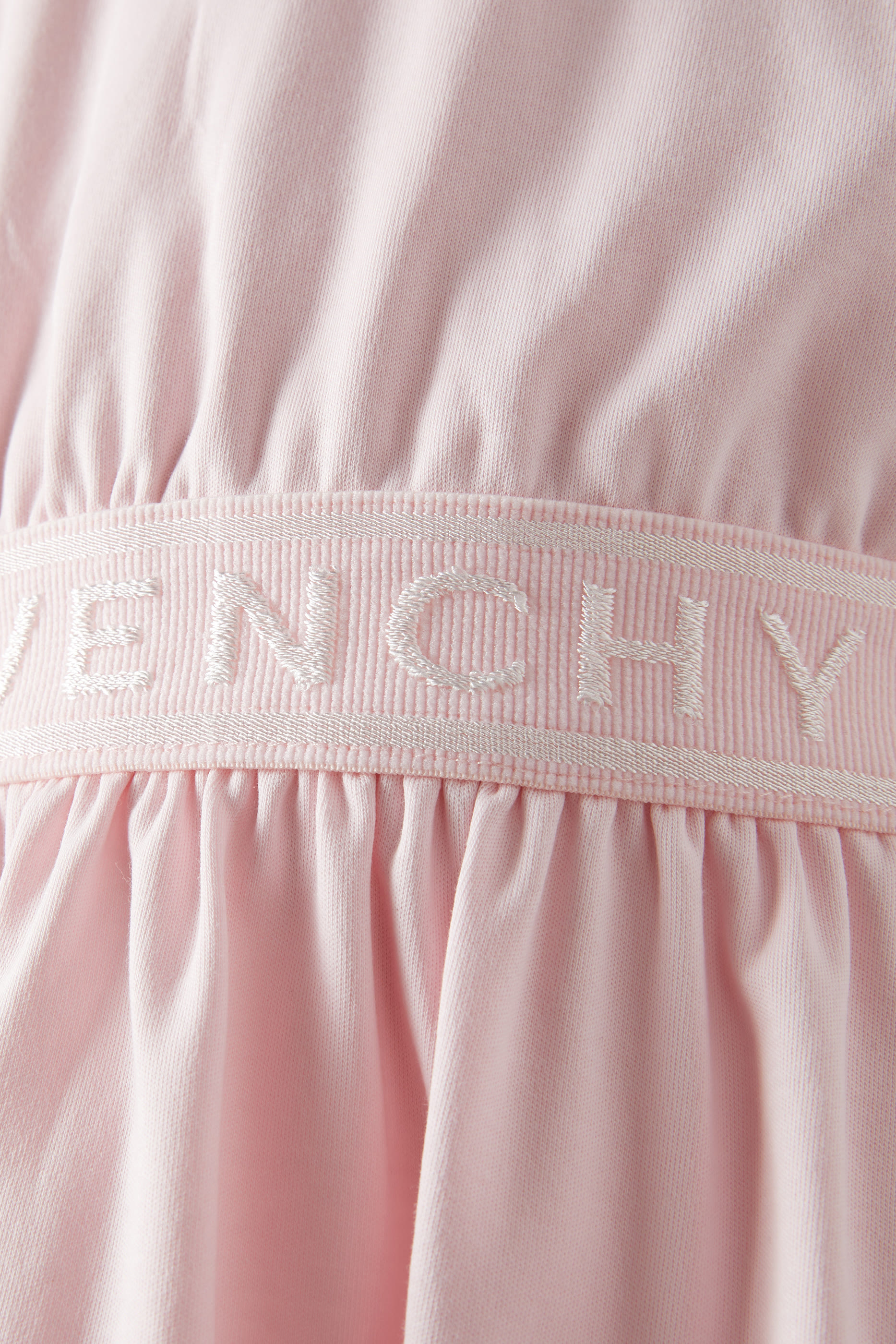 فستان بشعار الماركة قطن للأطفال