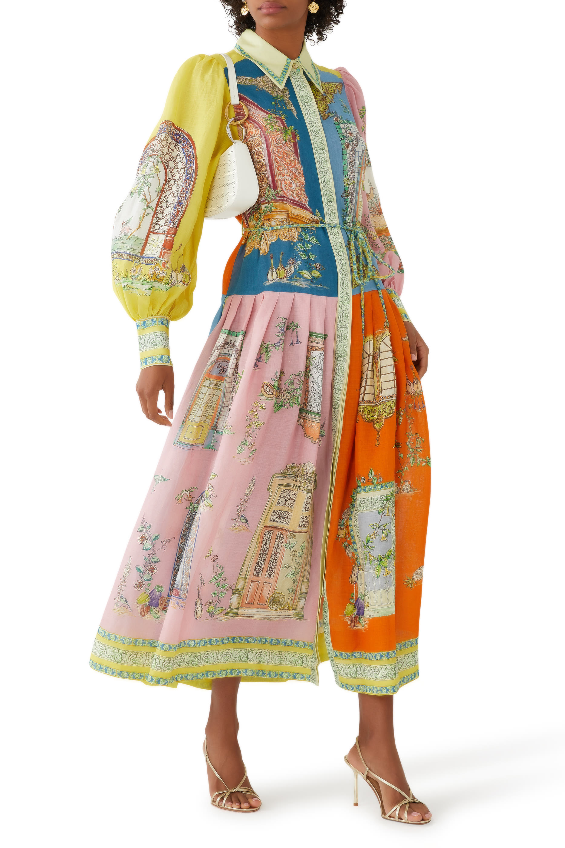 فستان بتصميم قميص مونتي