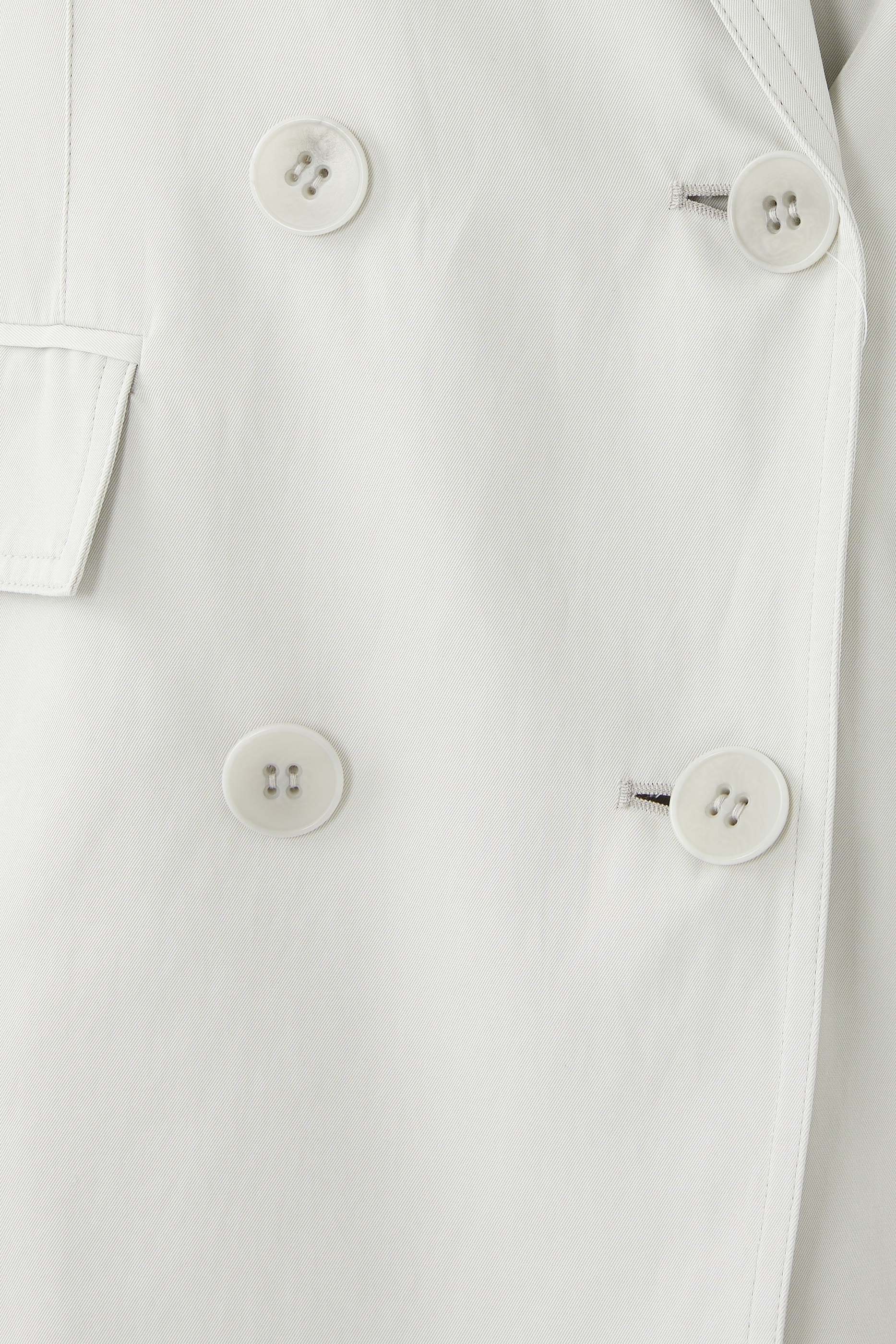 فيست بدلة درابيه بقصة فضفاضة وصفي أزرار