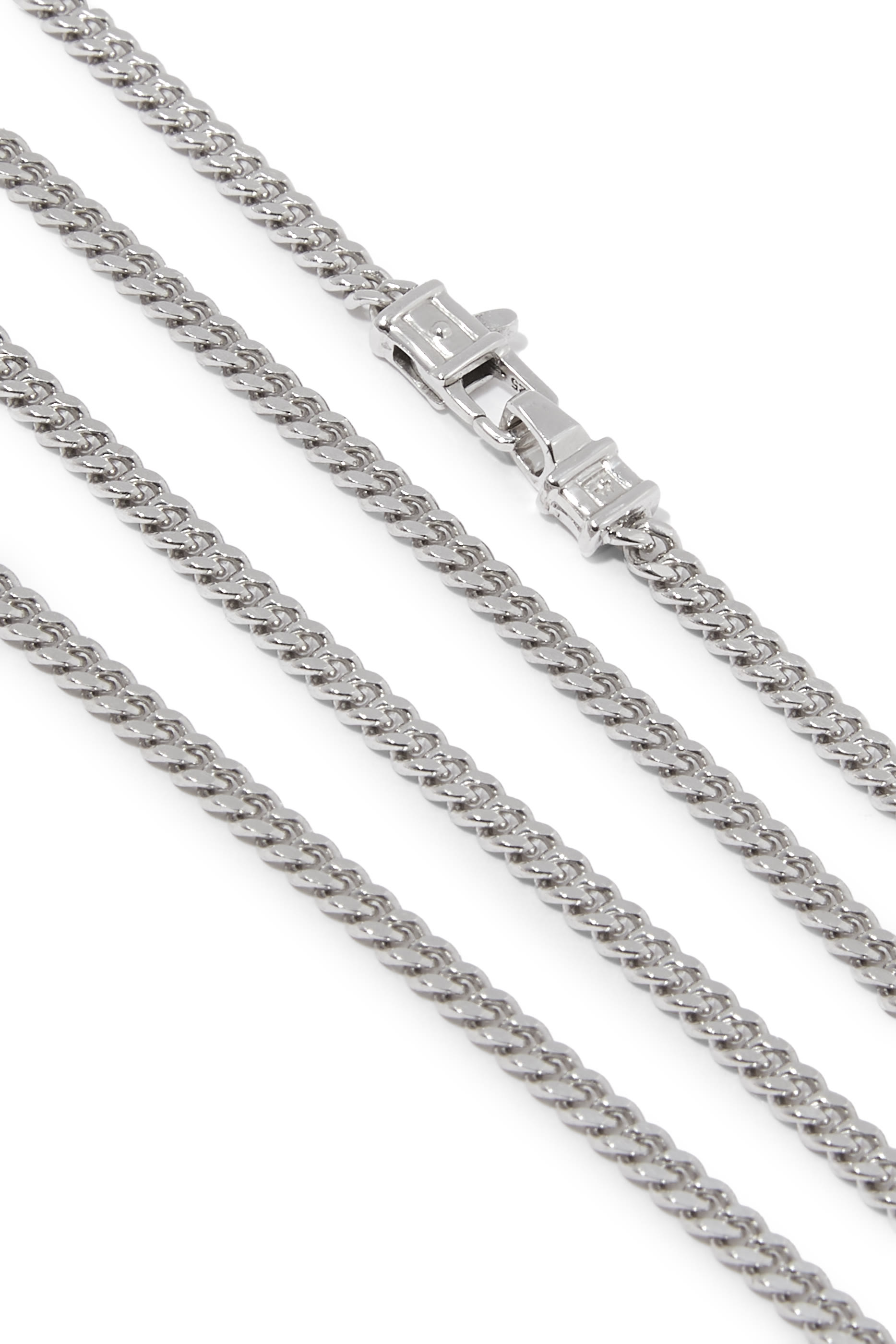 قلادة بتصميم سلسلة سميكة