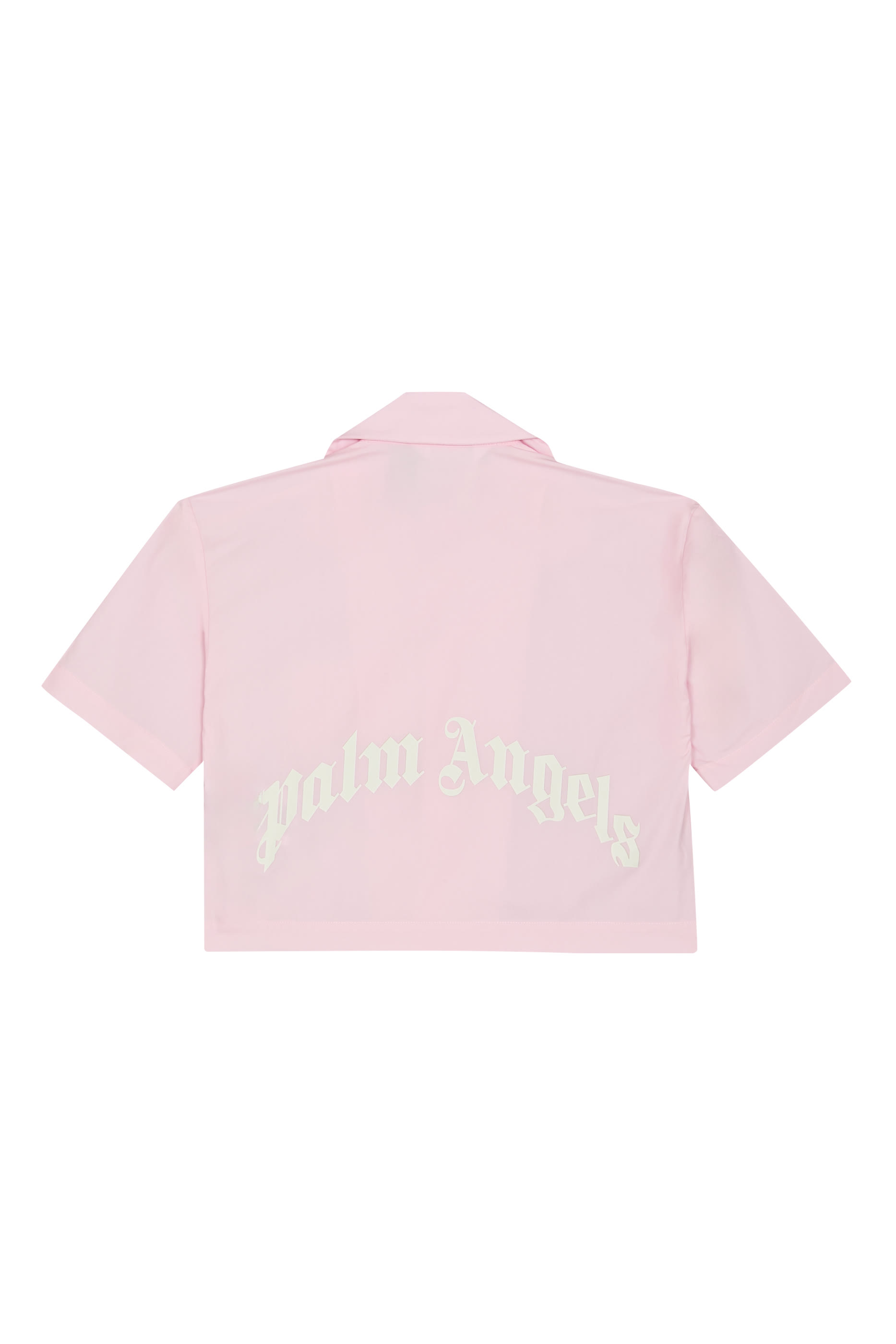 قميص قصير بأكمام قصيرة ونقشة