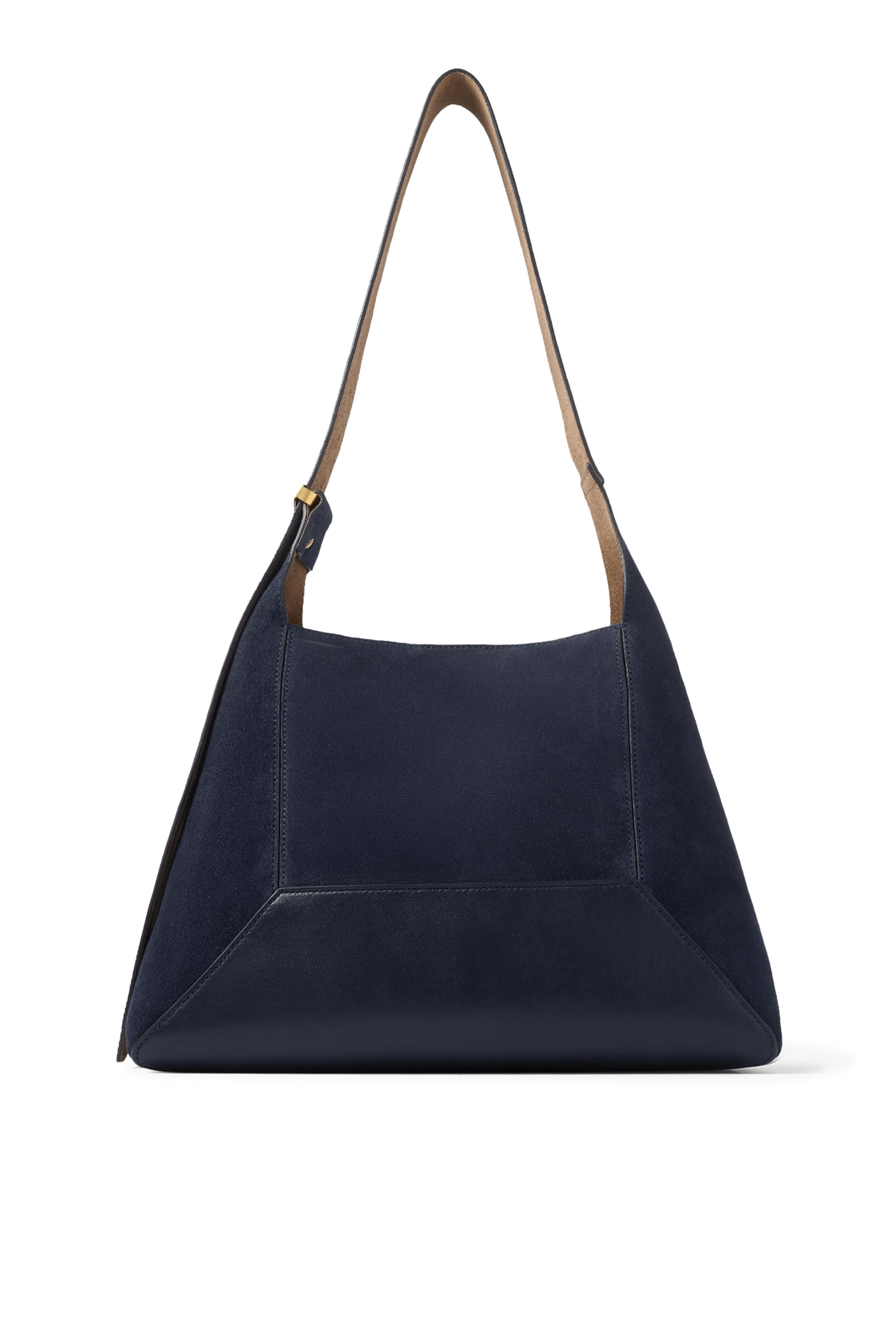 حقيبة هوبو صغيرة بتصميم معين متوسط