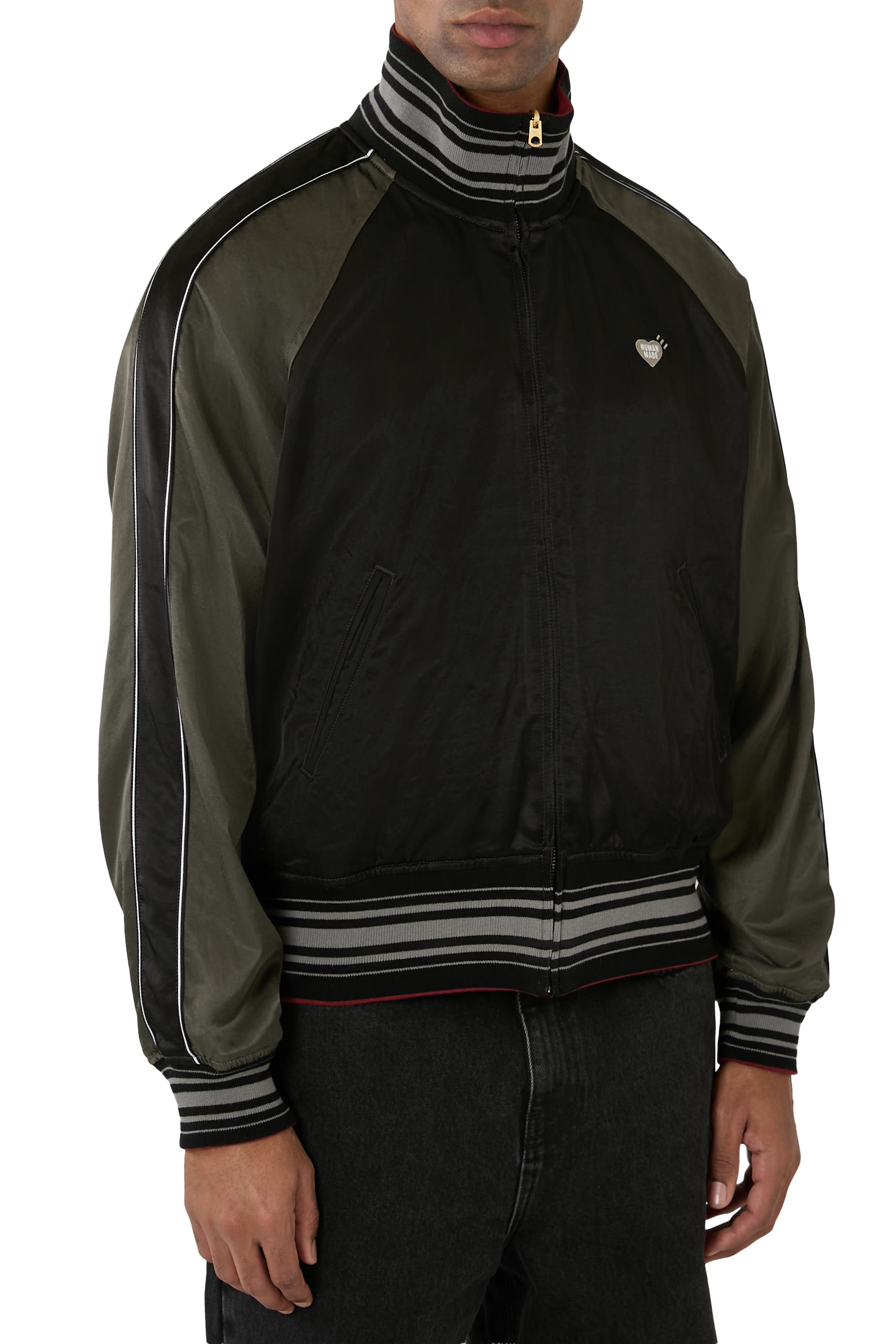 جاكيت بتصميم بوجهين ساتان