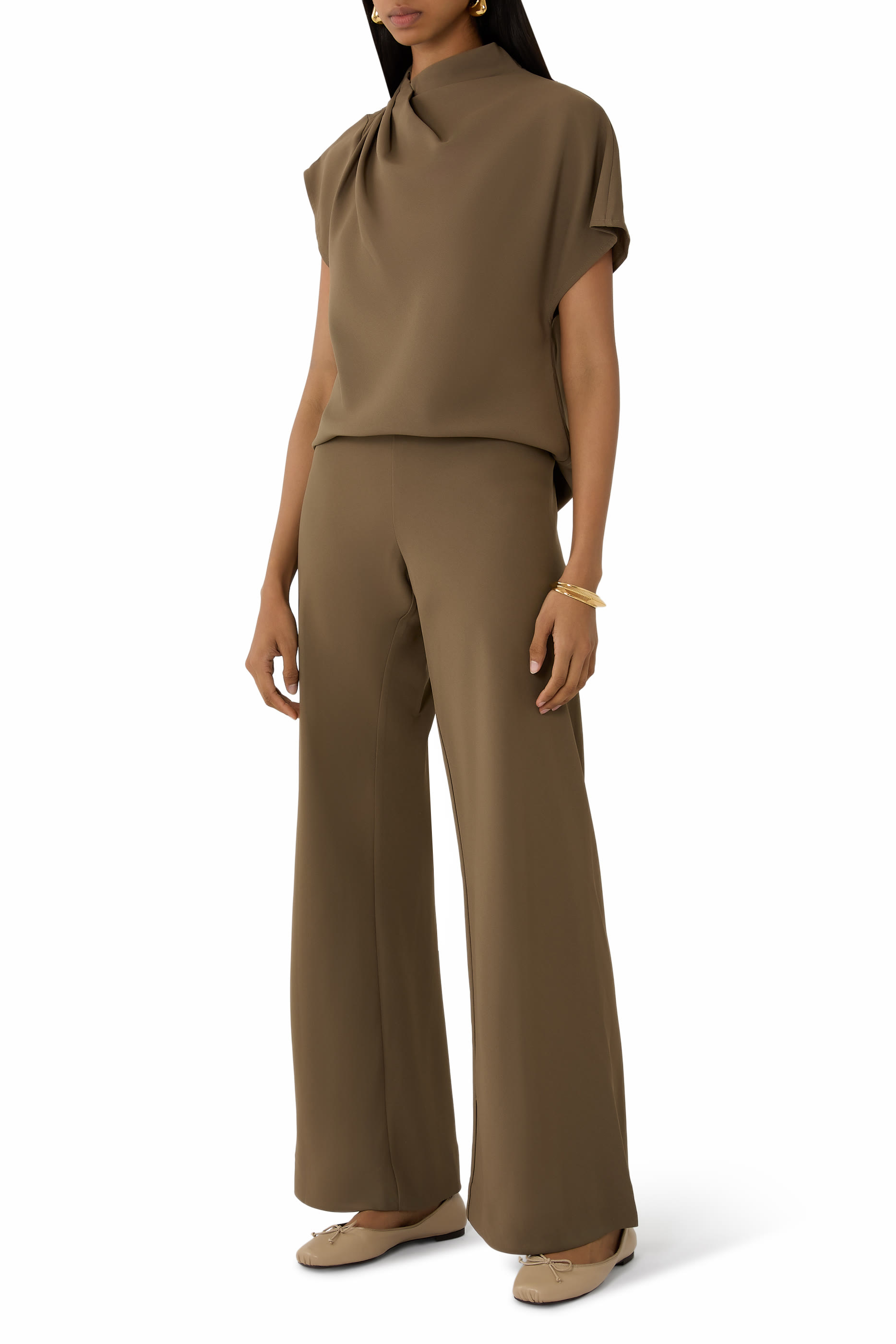 حذاء بالرينا شارلوت بكعب مسطح