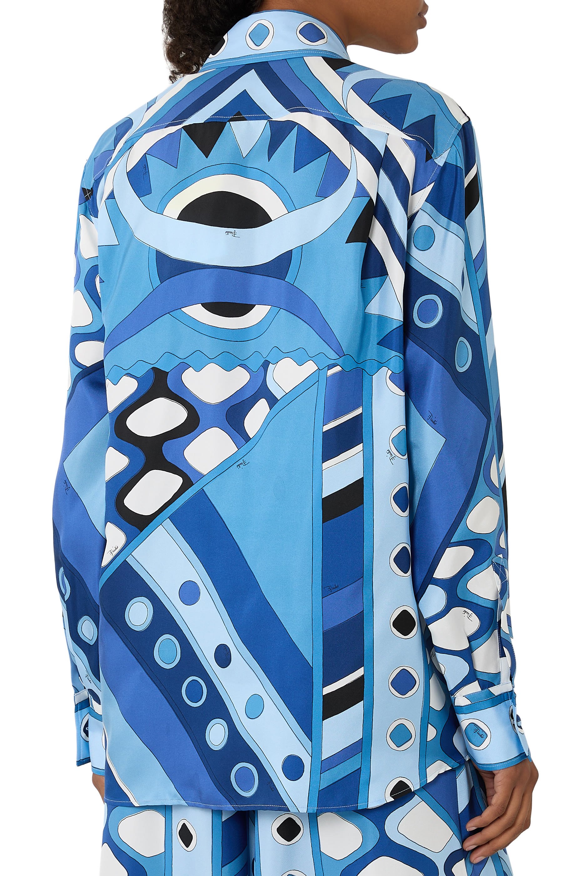 قميص بطبعة فيفارا حرير تويل