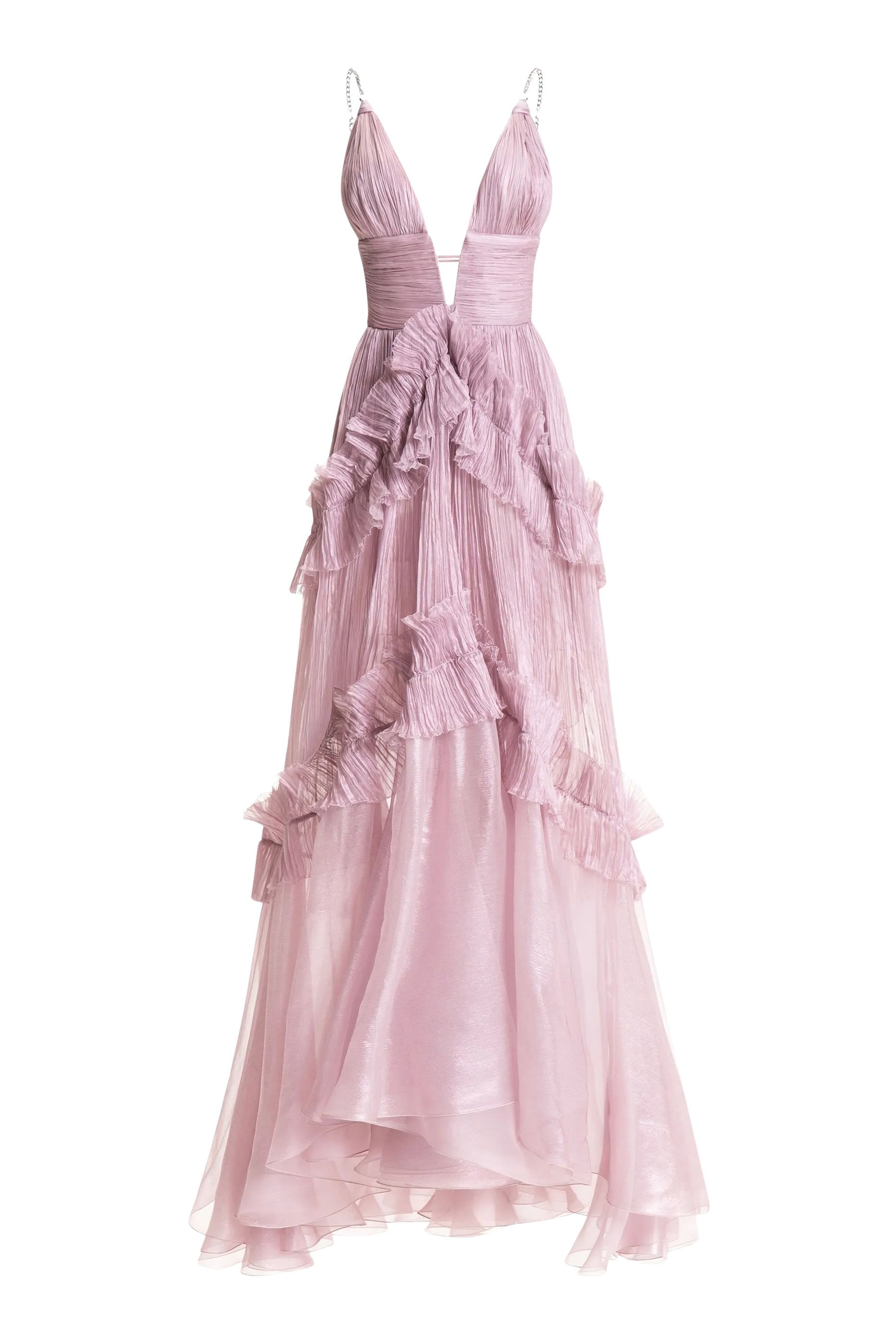 Yarinna Ruffled Asymmetrical Dress