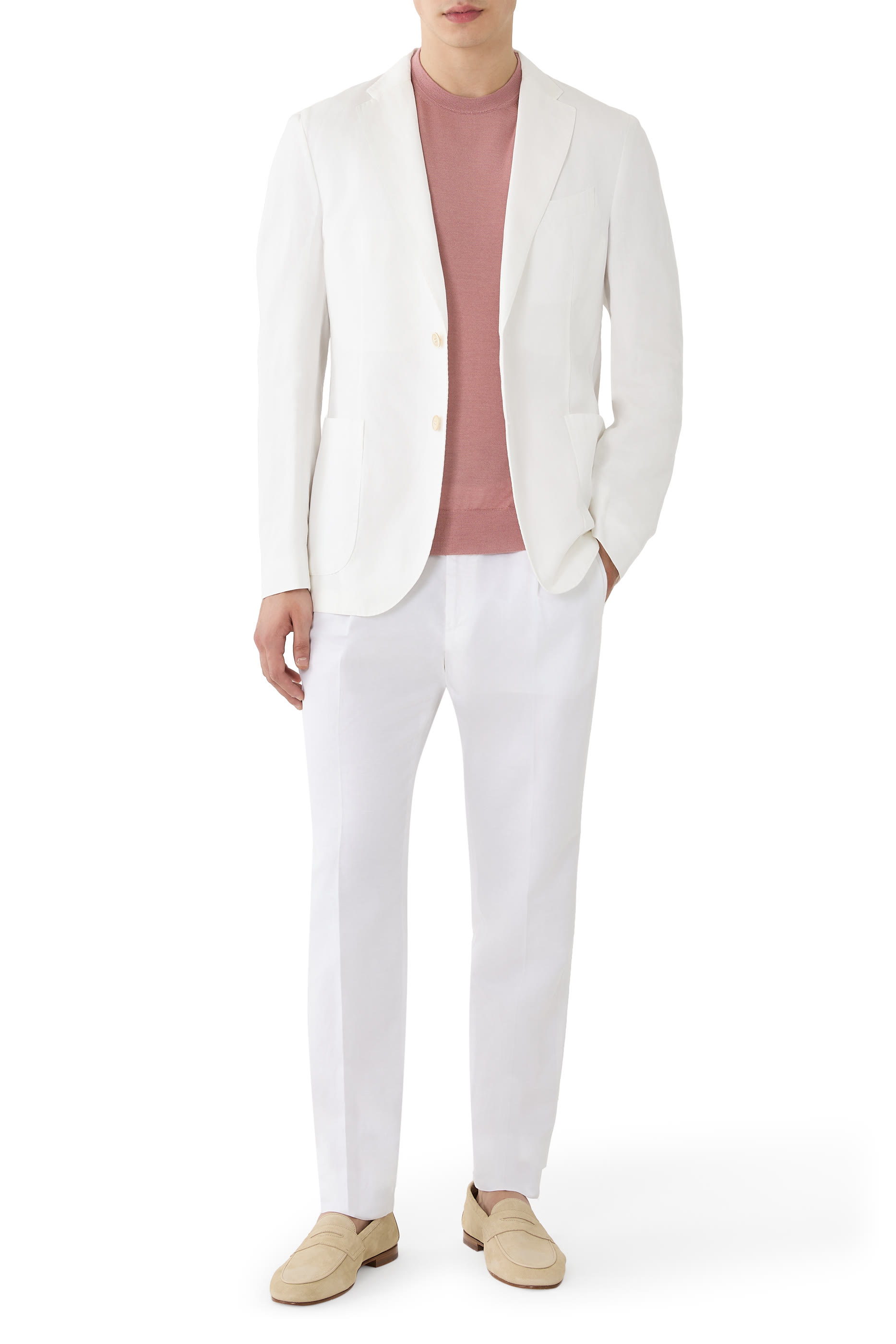 بنطال بطيات