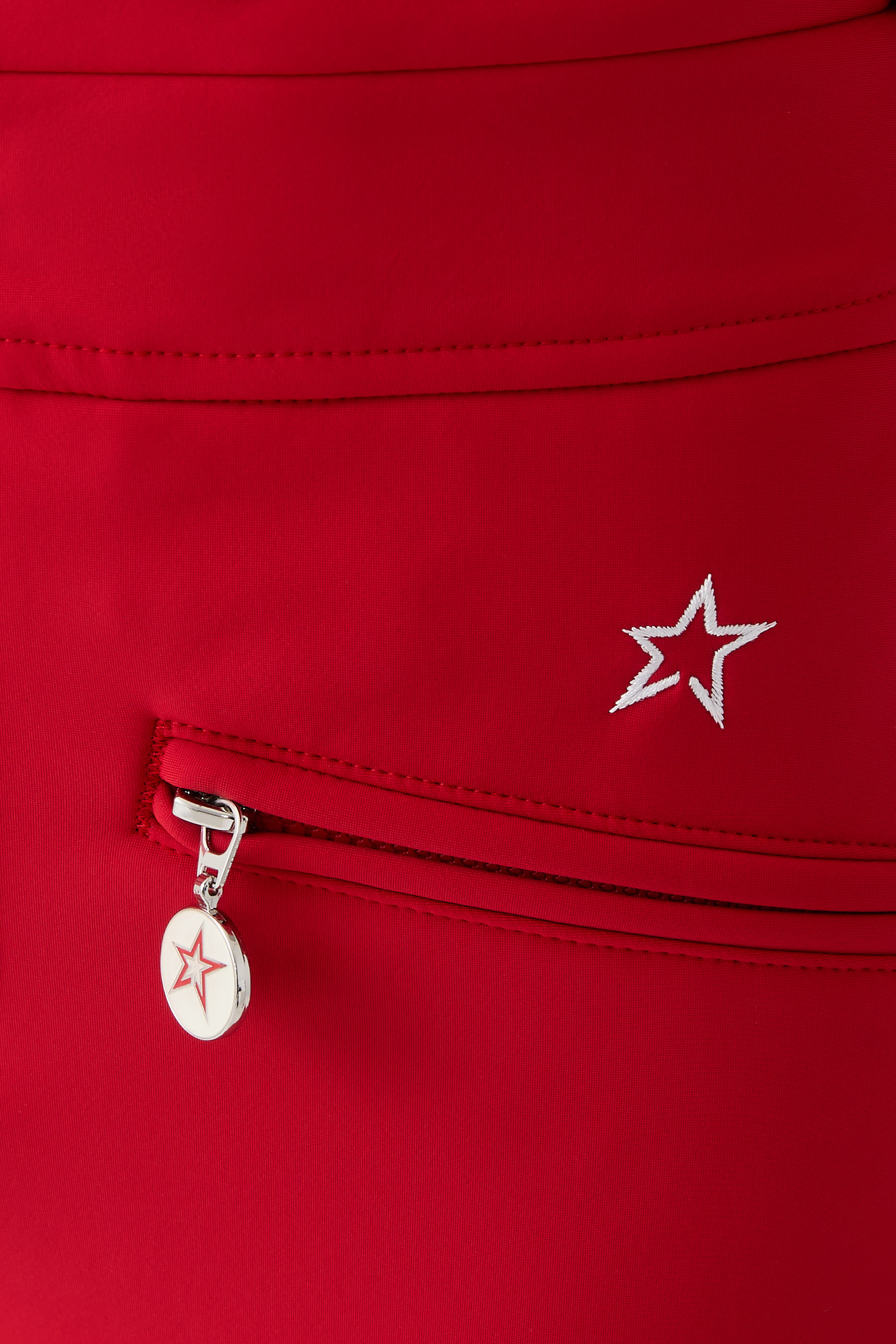 بنطال تزلج أورورا واسع بخصر مرتفع