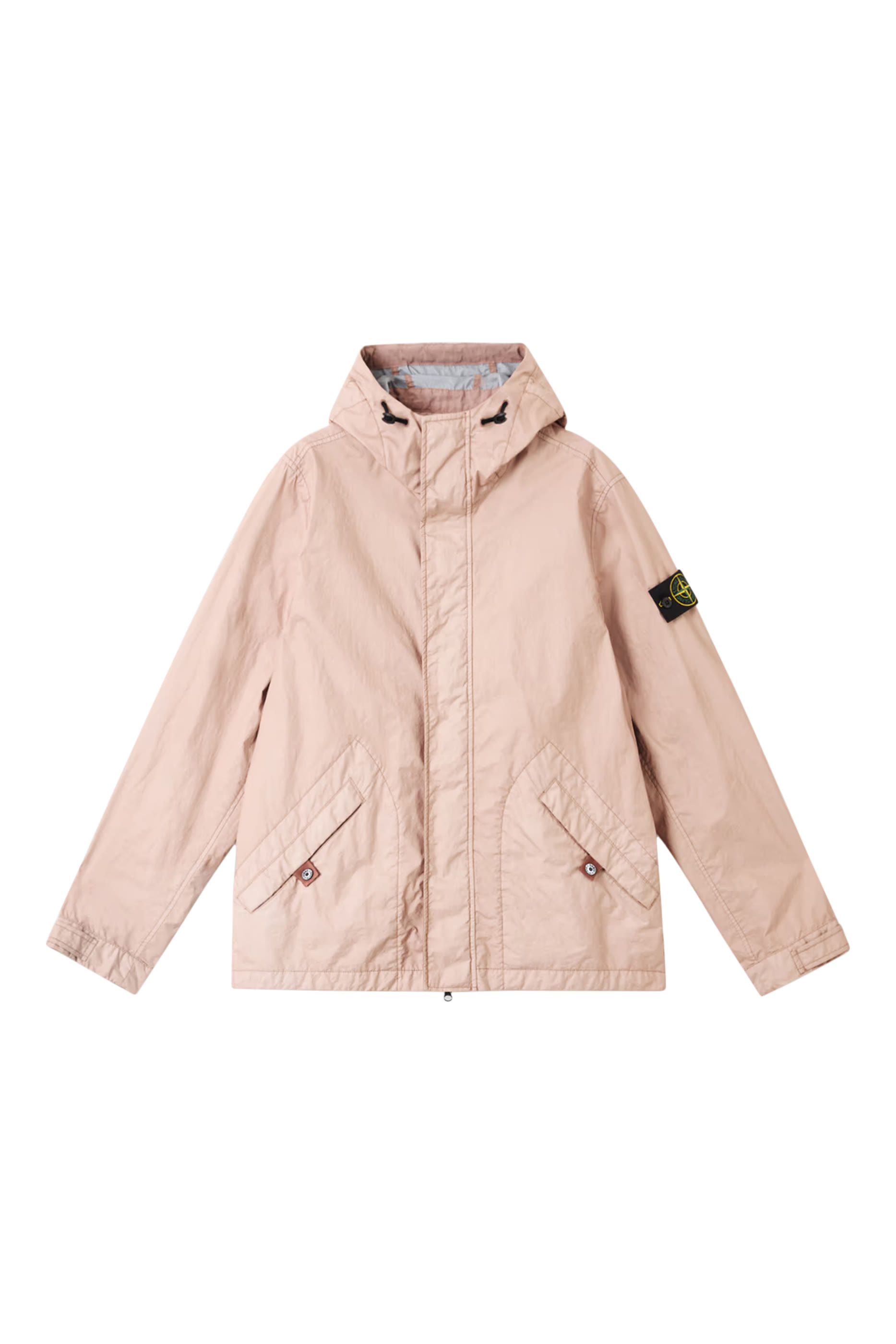 جاكيت بغطاء للرأس قماش مسامي مقاوم للماء