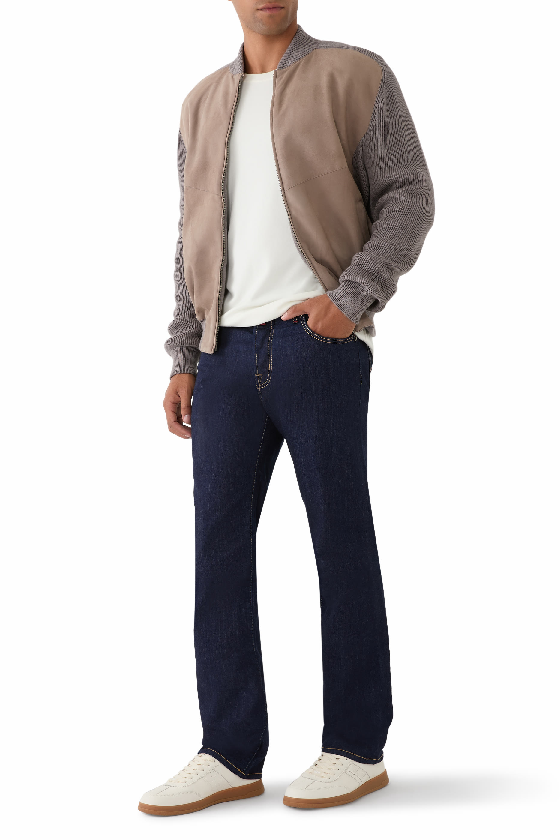 بنطال جينز بارد بخمسة جيوب