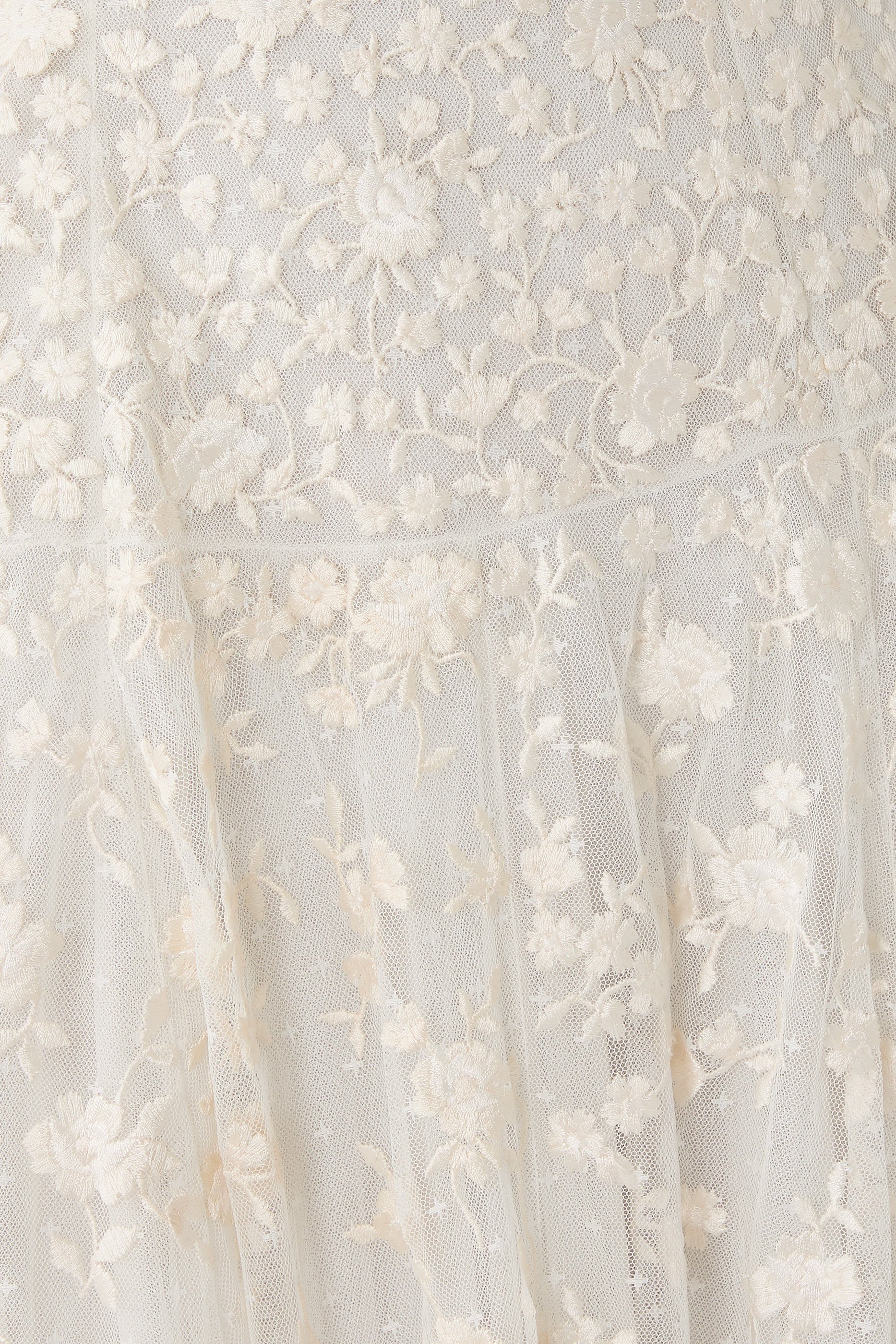 فستان سهرة ليا ديتسي بلا حمالات بكاب