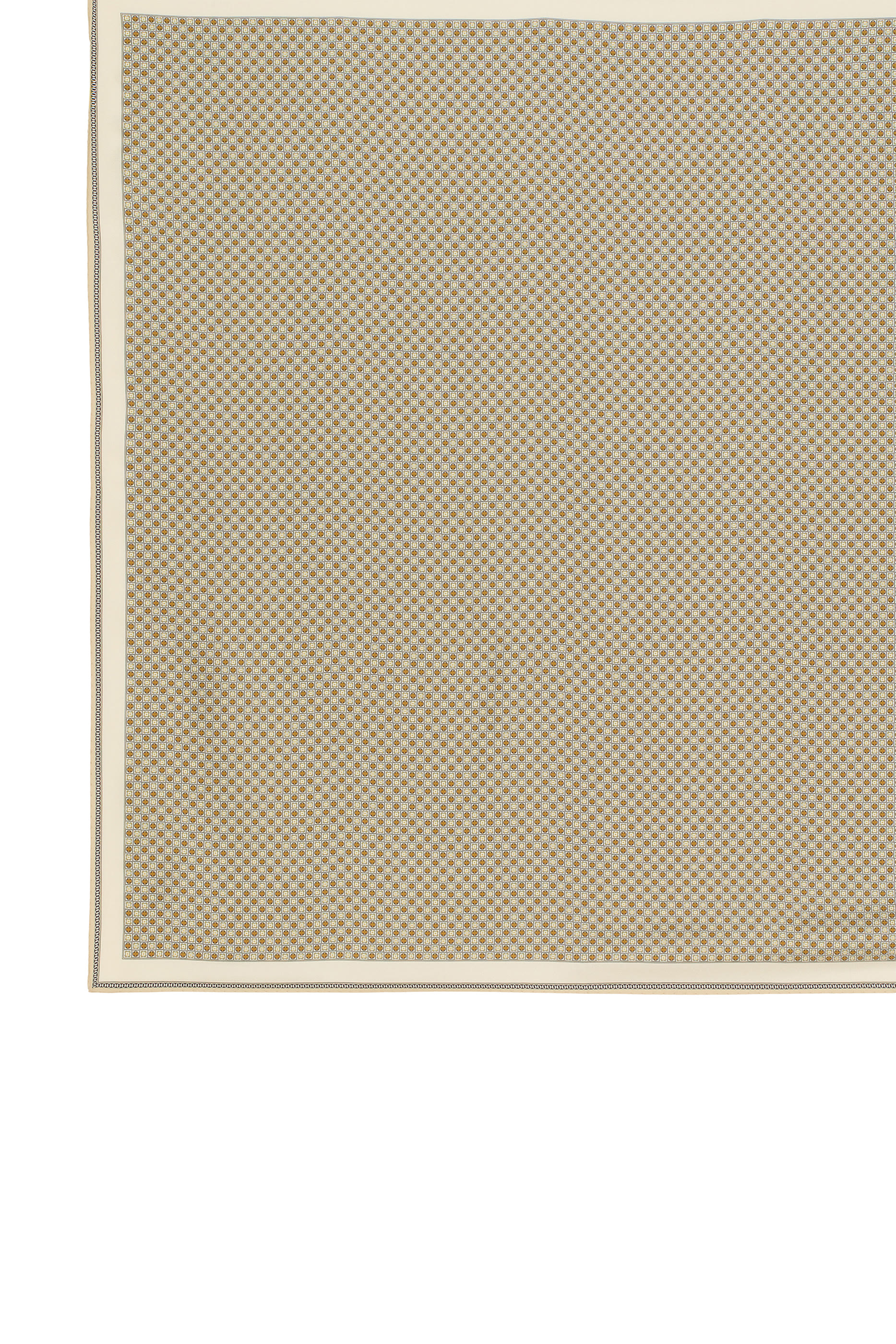 وشاح مربع مزين بنقشة هندسية