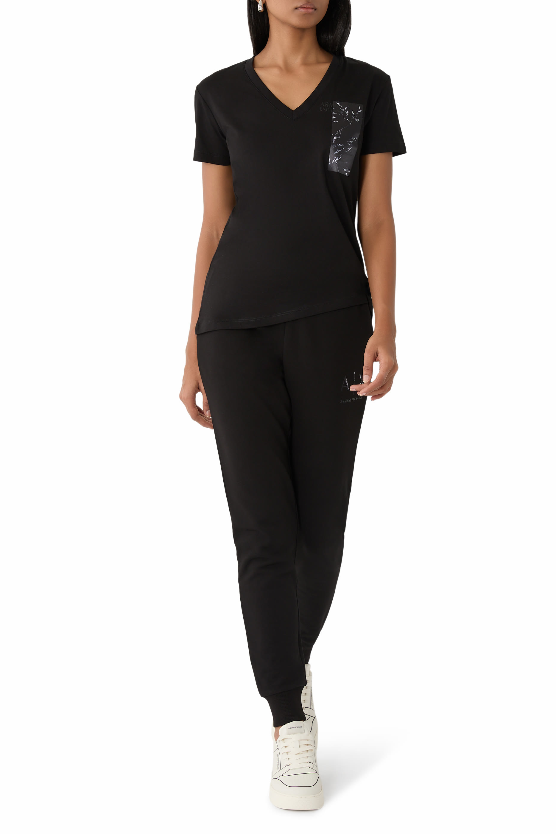 V-Neck Printed T-Shirt