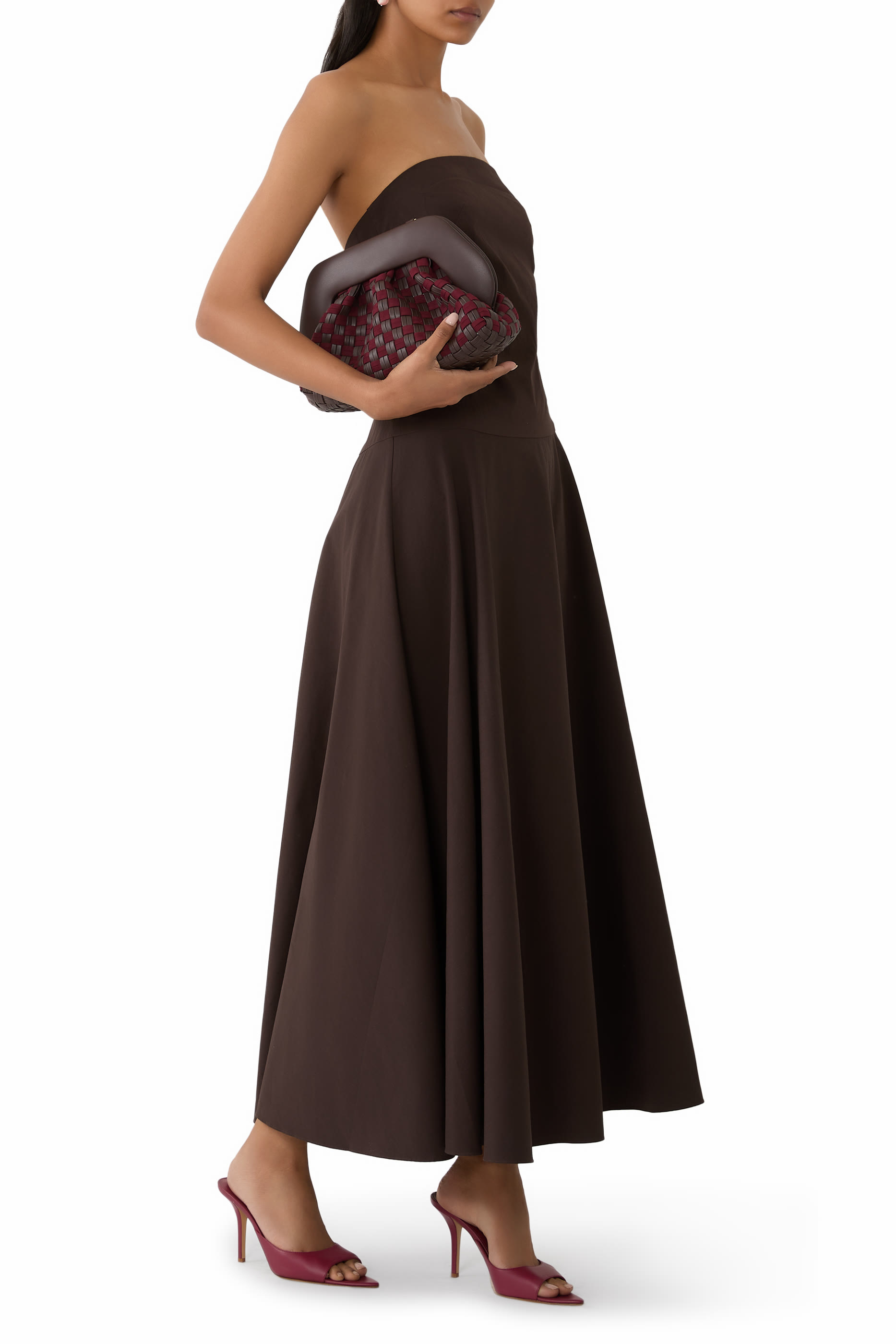 Strapless Rouleau Dress