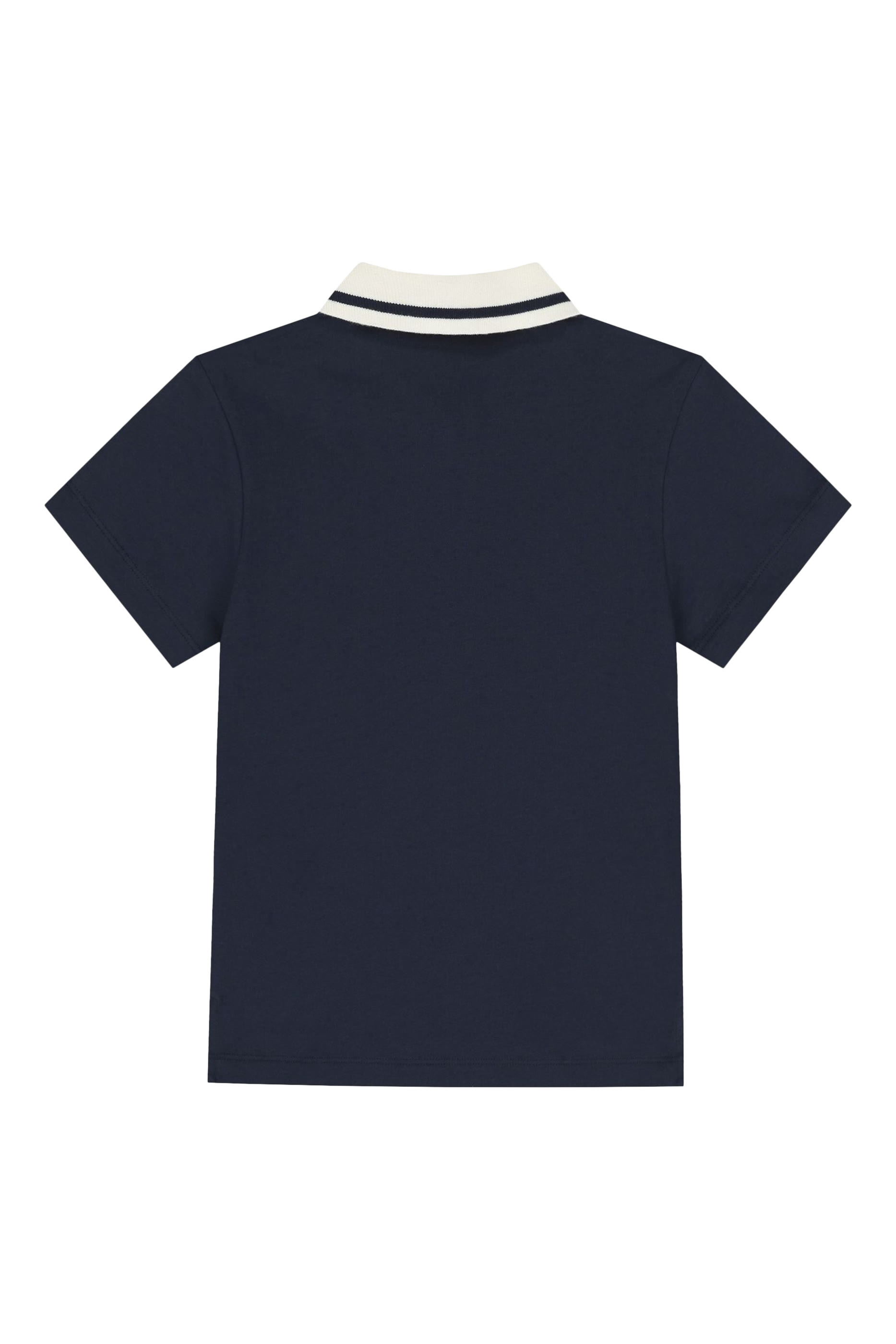 قميص بولو بشعار الماركة للأطفال