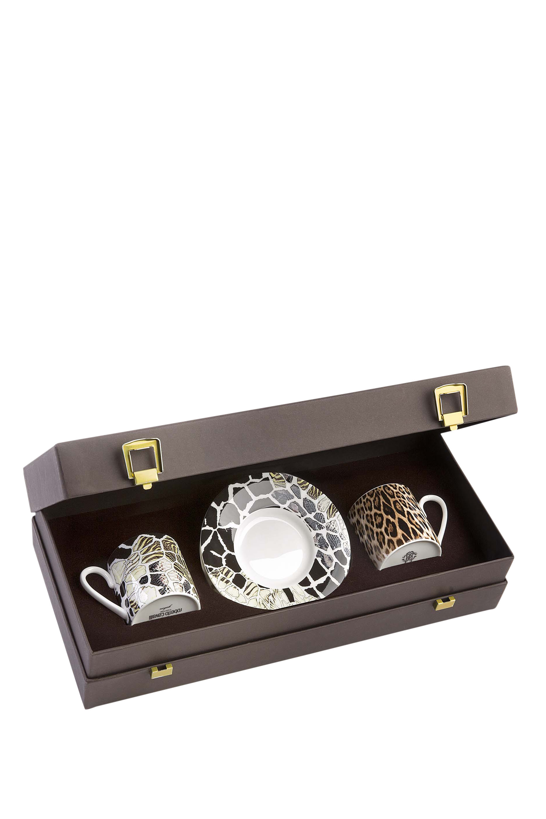 مجموعة أطباق وفناجين قهوة أفريكا داكار، 2 أزواج