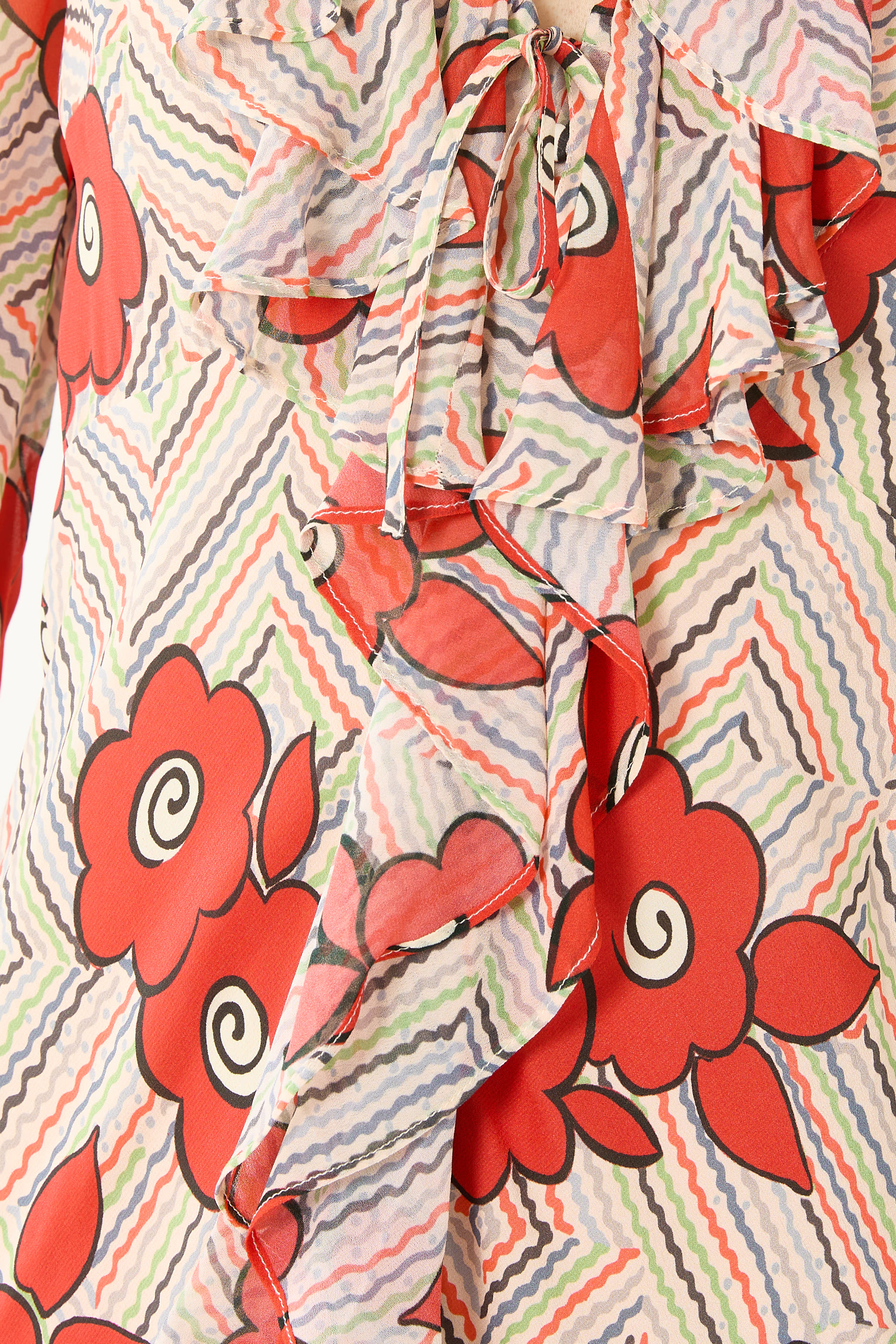 فستان كاتي متوسط الطول