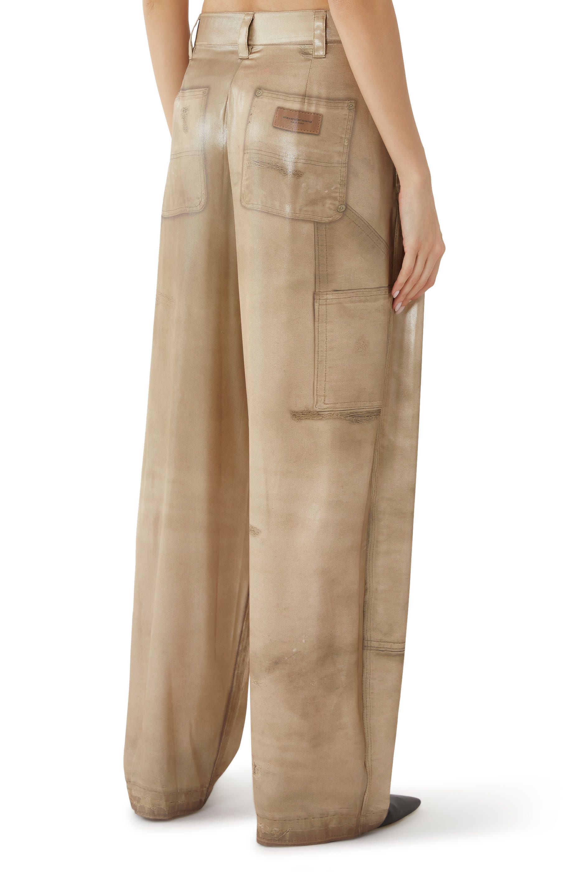 بنطال ترومب لوي ووركوير بقصة ساق واسعة