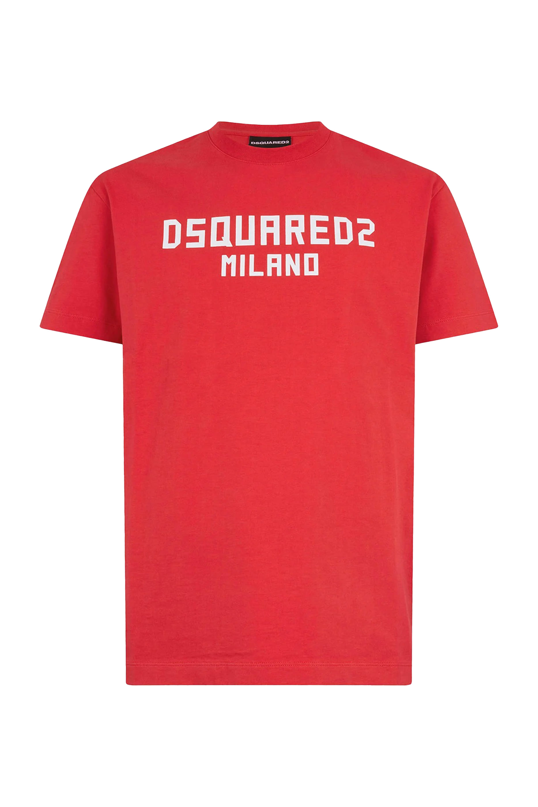 تيشيرت بقصة مريحة ونقشة ميلانو