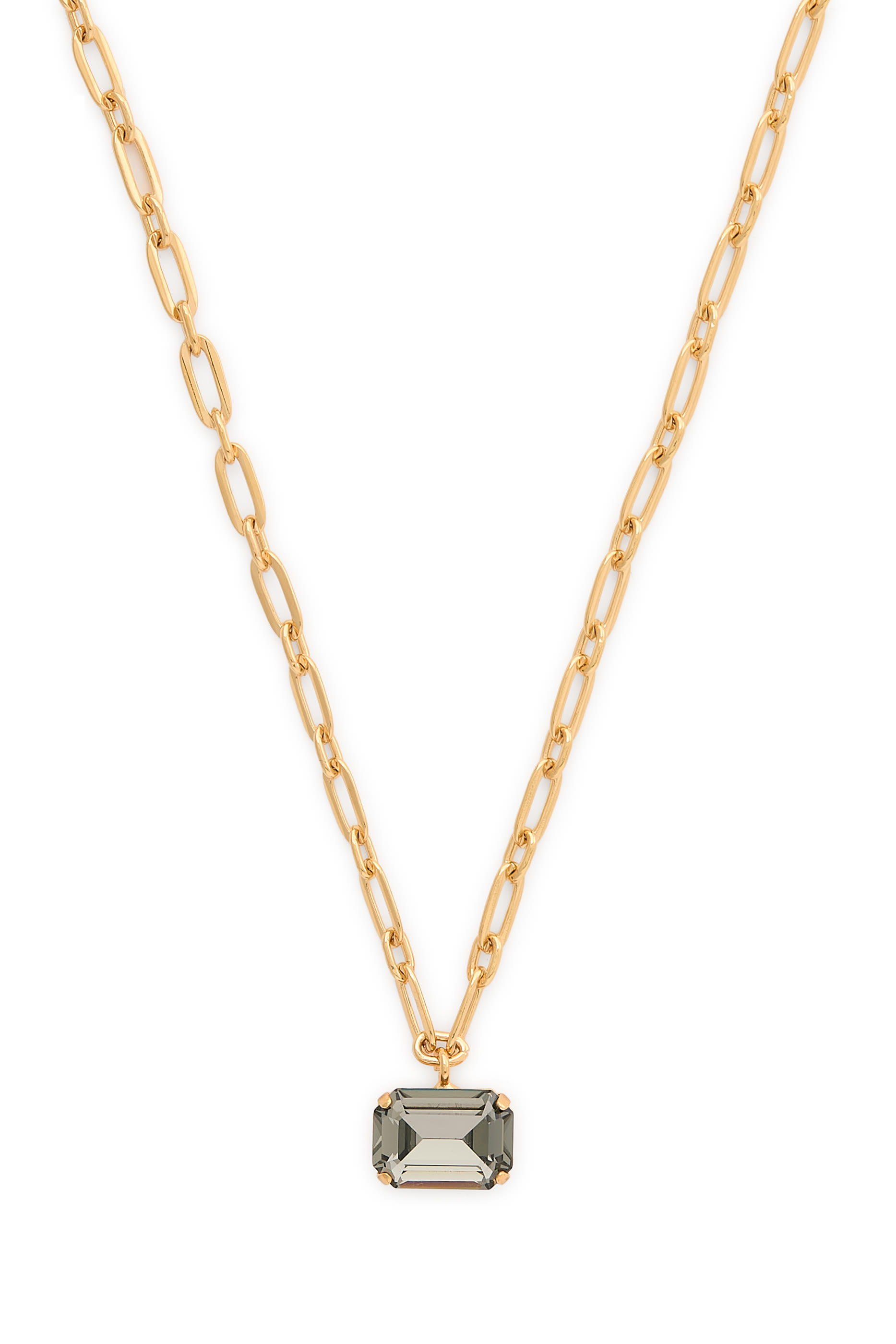 قلادة ليديا صغيرة، نحاس مطلي بذهب عيار 18