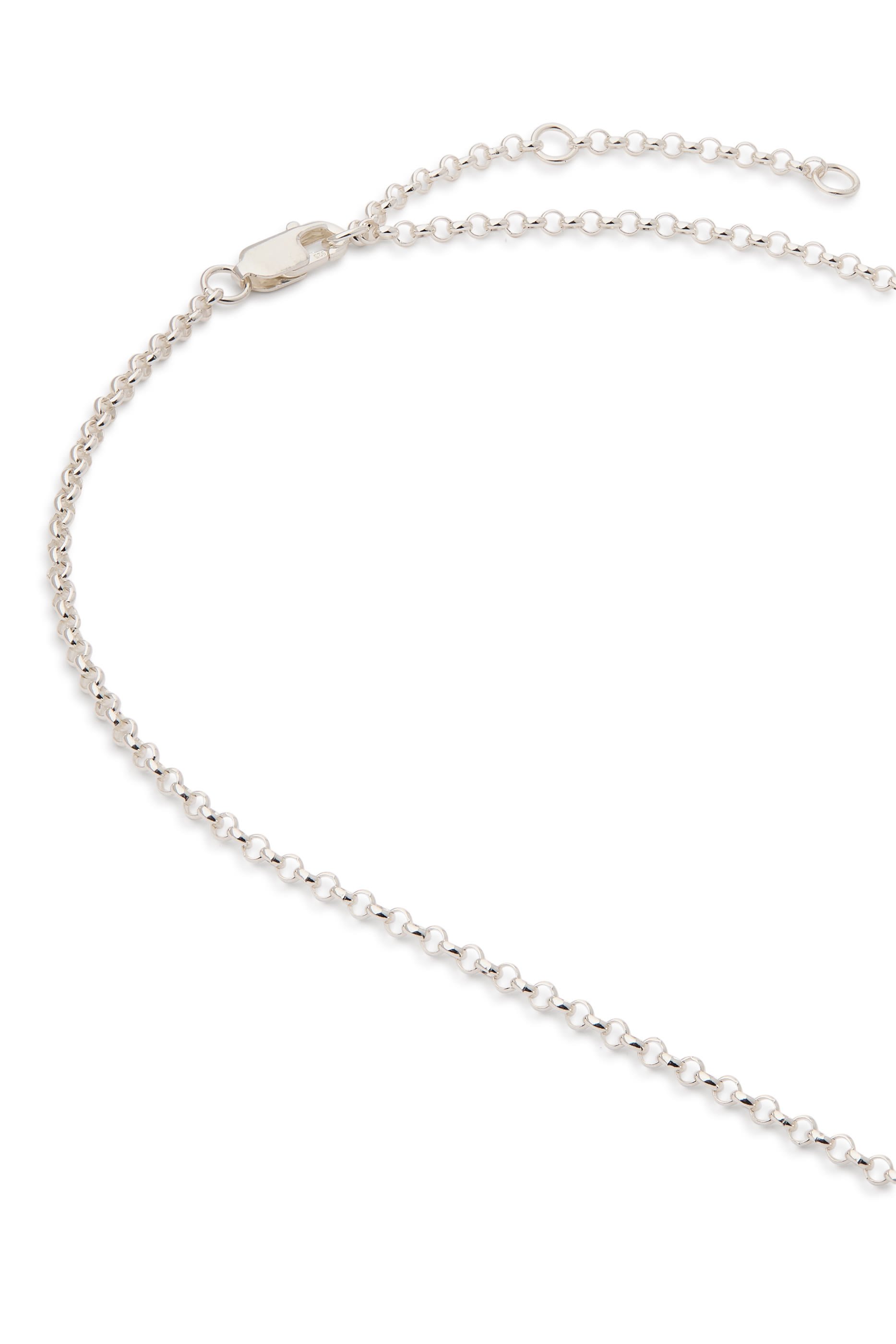 قلادة بدلاية بتصميم حدوة حصان، فضة إسترلينية عيار 925