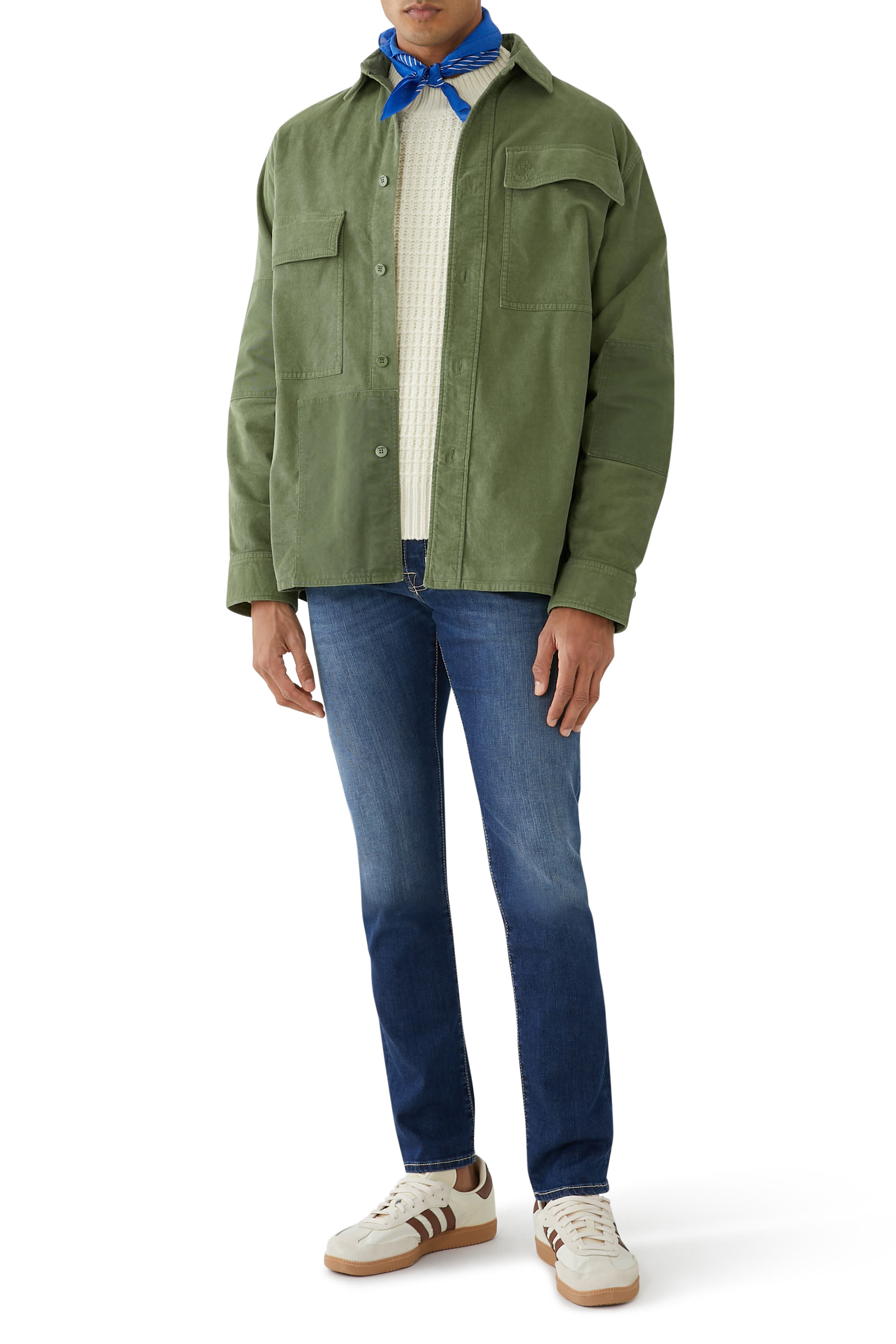 بنطال جينز نيك بقصة ضيقة دنيم