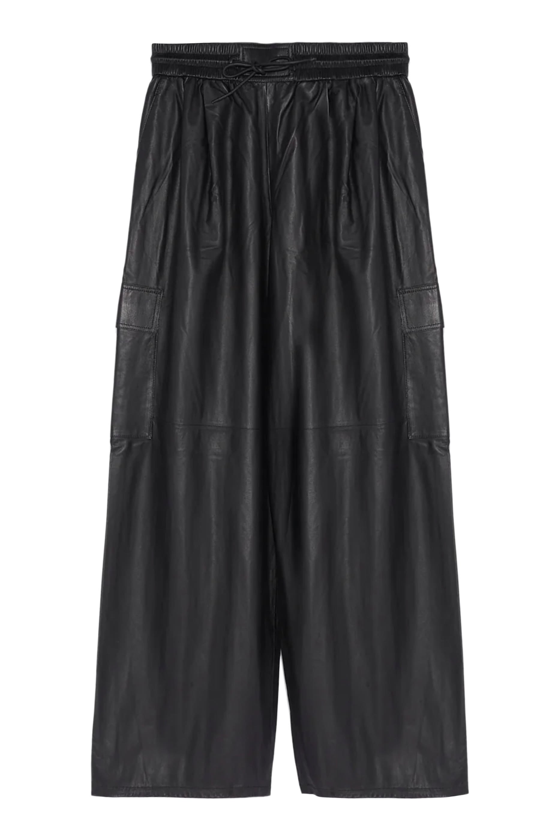 بنطال كارغو جلد خروف