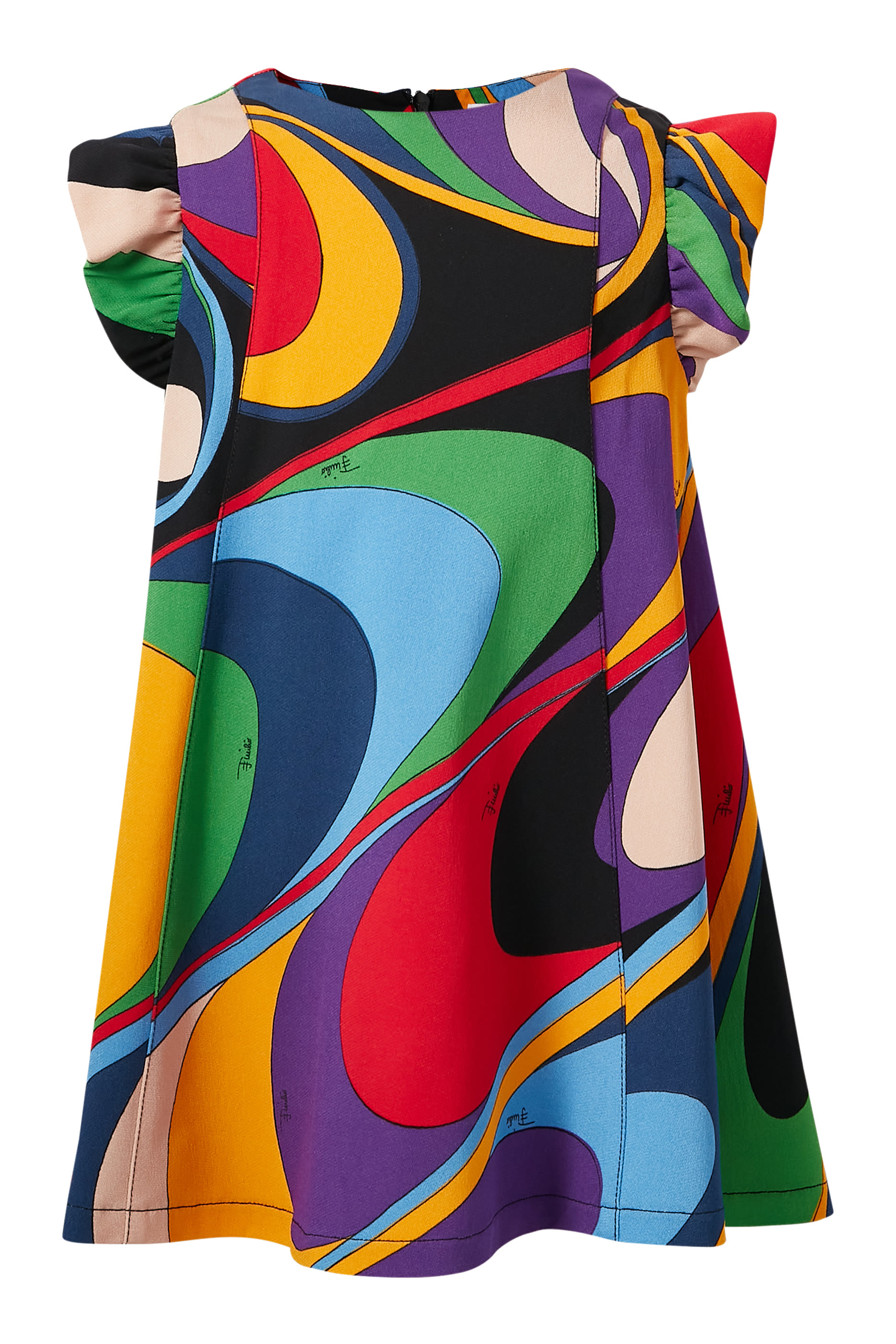 فستان بنقشة أوند للأطفال