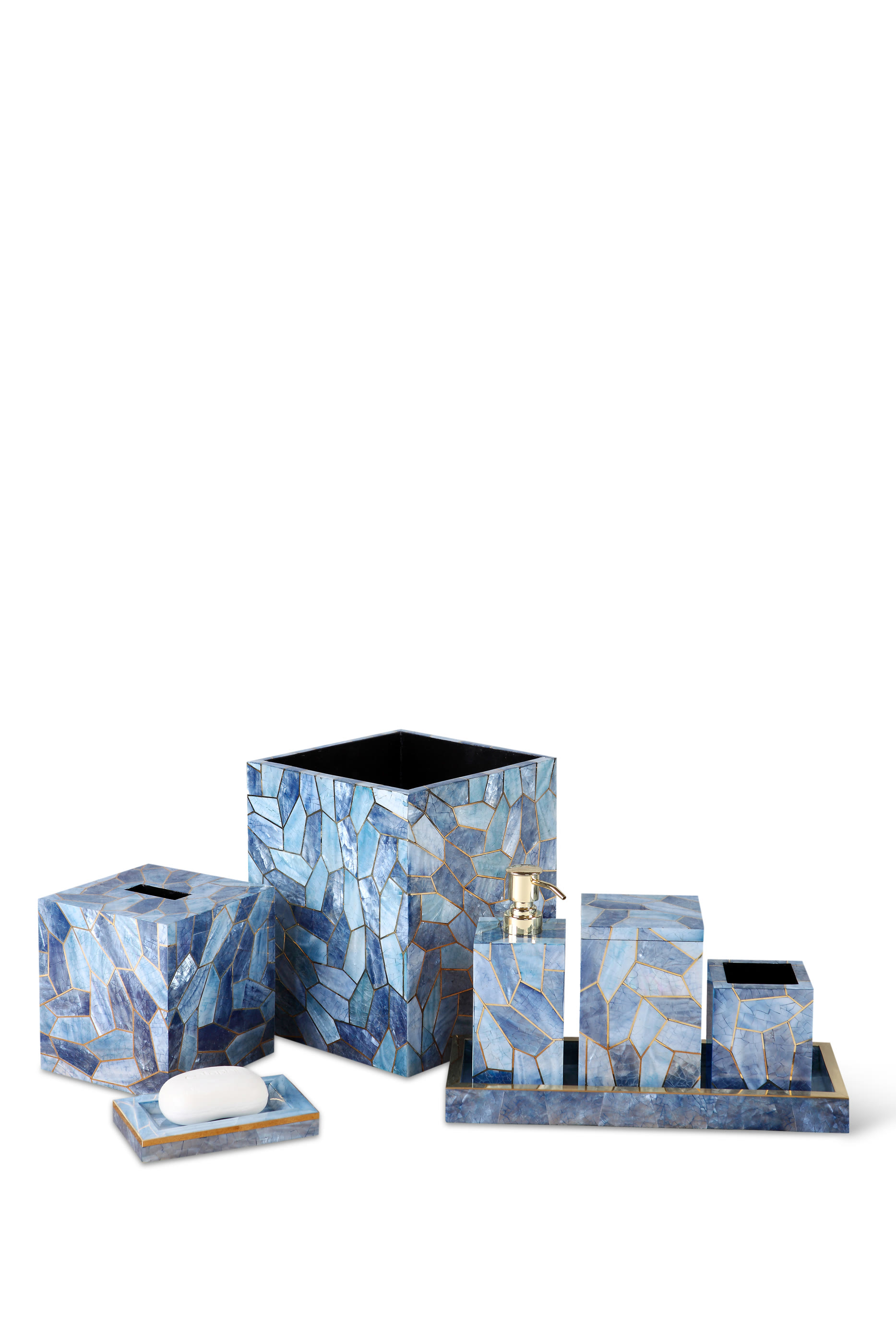 صينية فرانشيسكا صدف ونحاس