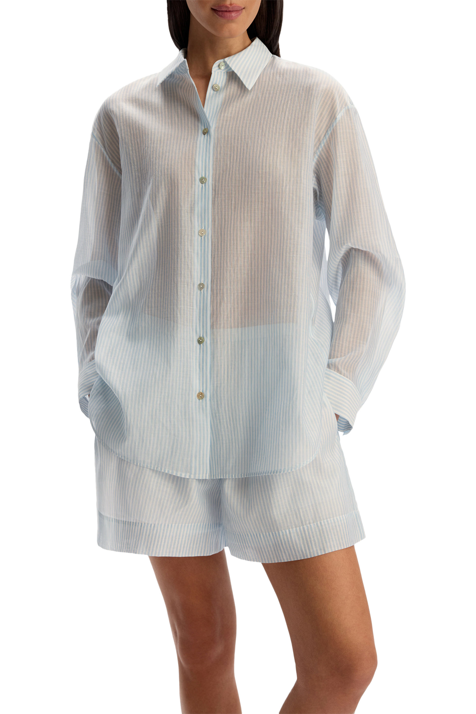 فميص قطن وحرير