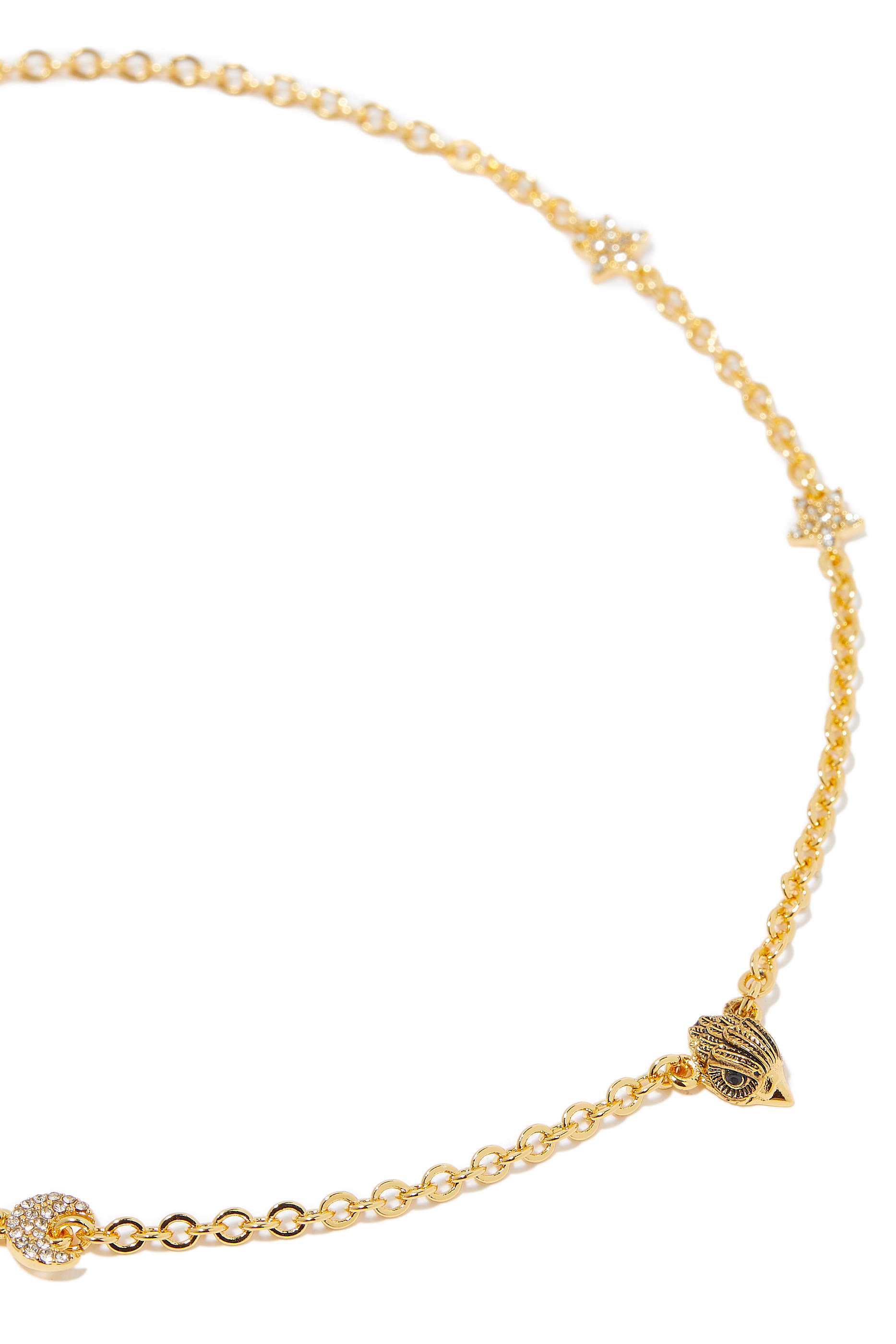 قلادة رقبة بحلية رأس النسر المميزة