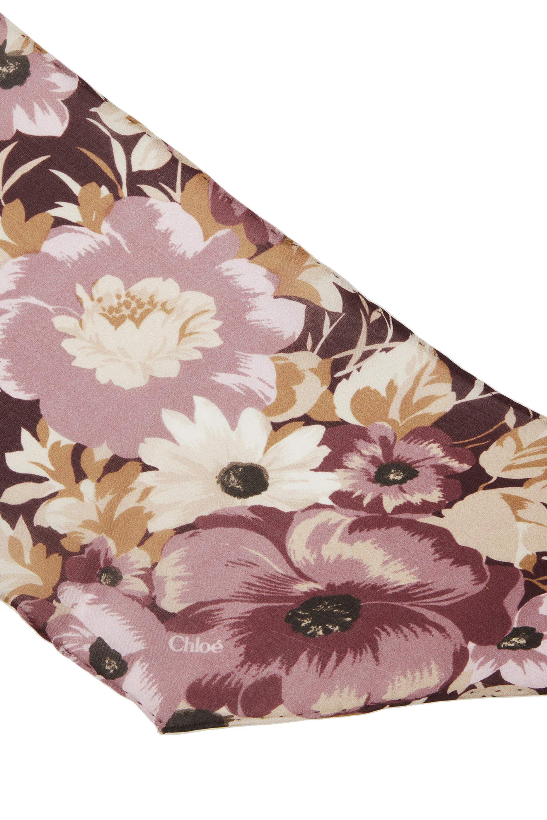 وشاح باندو بنقشة ورود